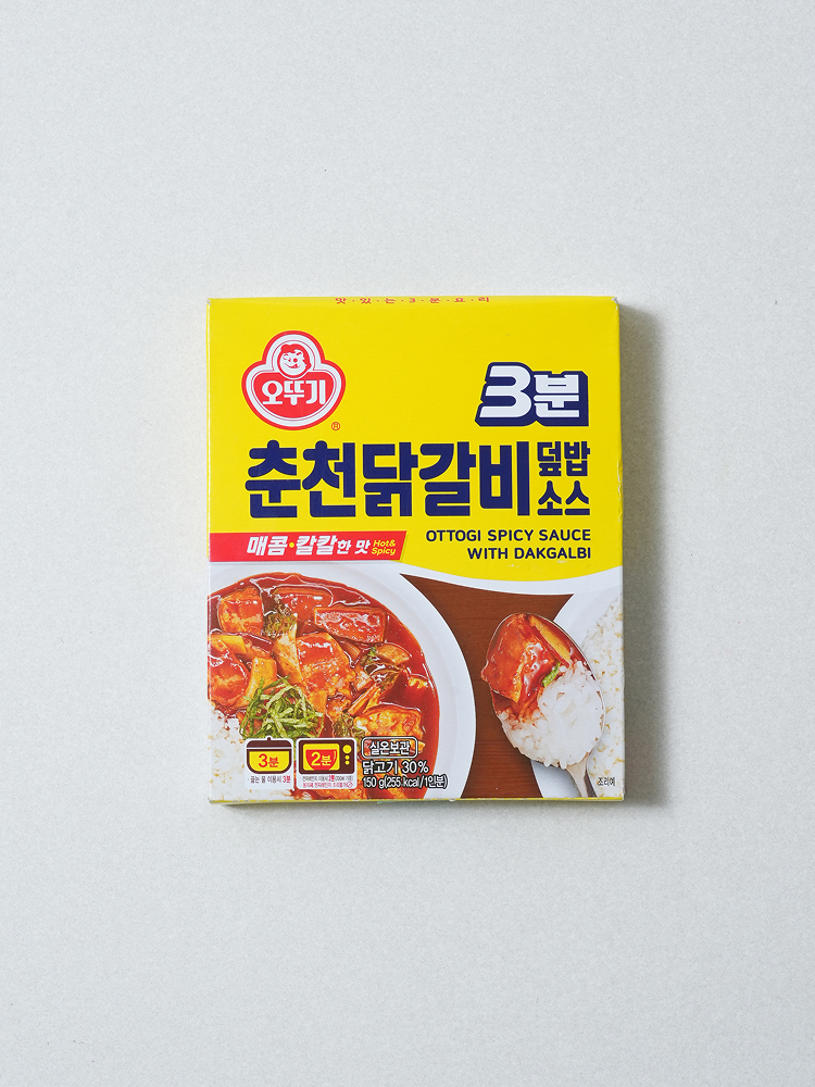Ottogi 3-minute Chuncheon Dakgalbi Rice Bowl Sauce 150 g