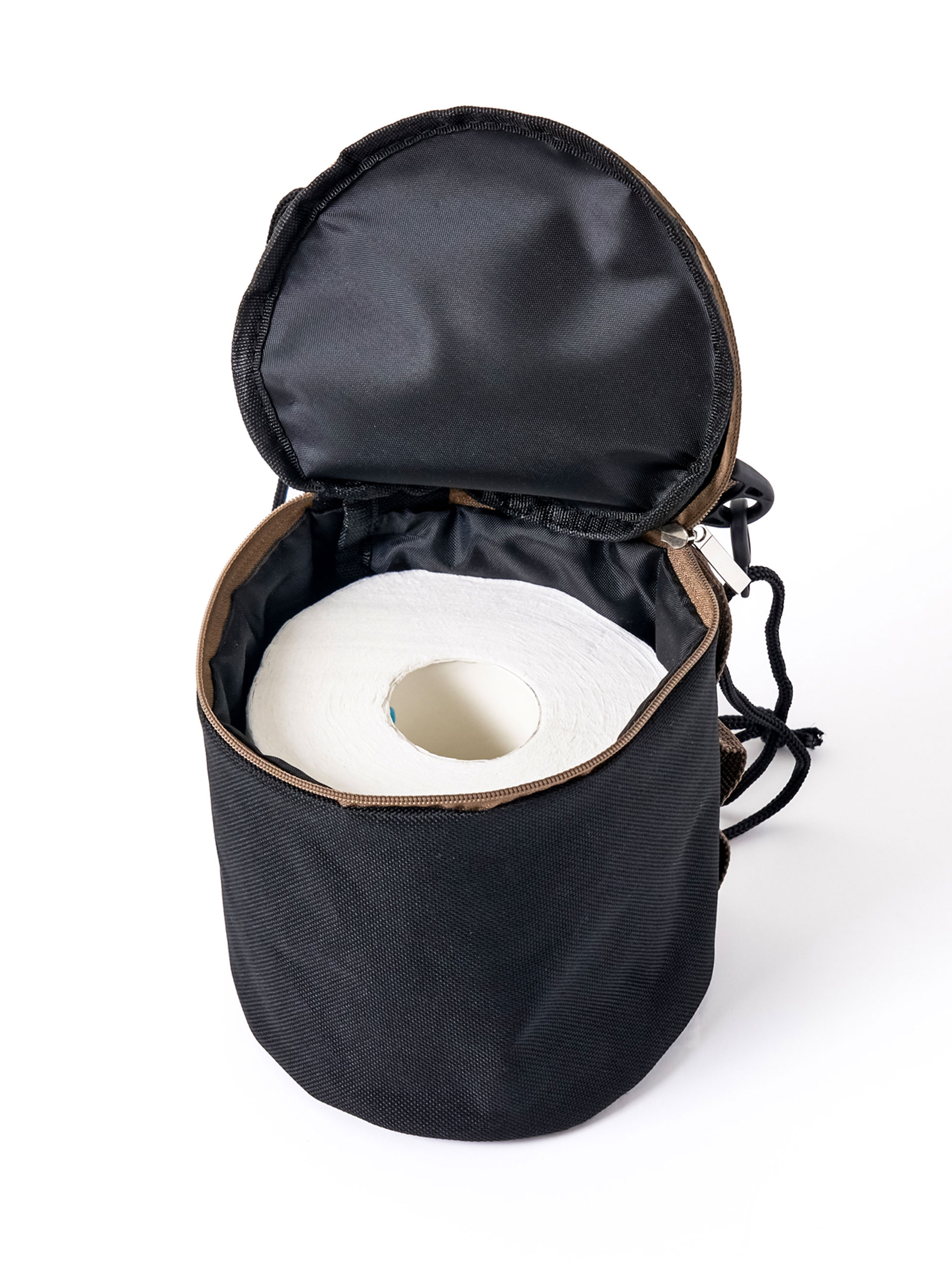 Camping roll tissue case (hanging type)