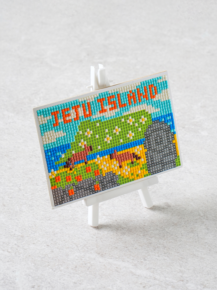 Jewelry Cross Stitch Picture Frame DIY Set 15