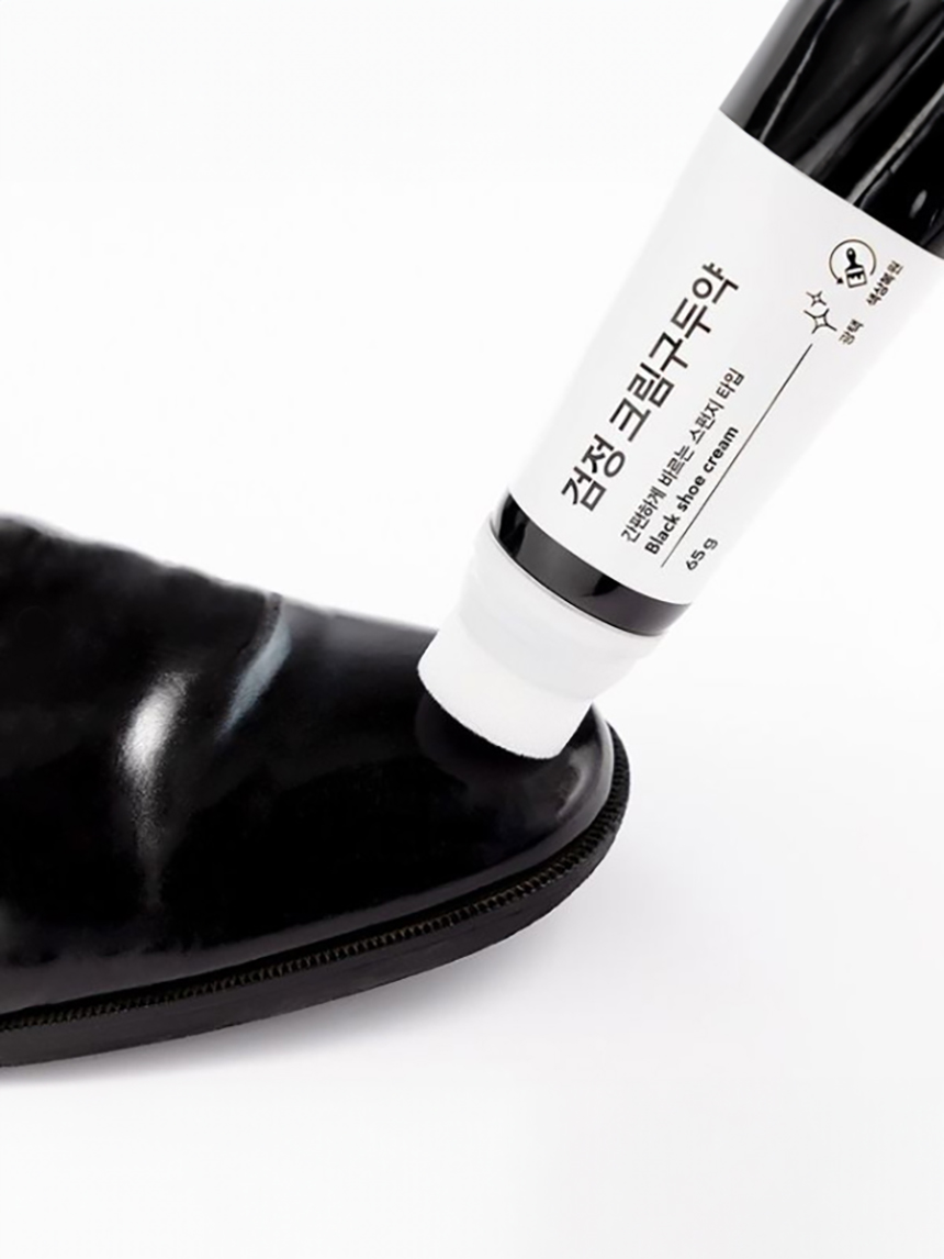 크림 구두약 65g (블랙)