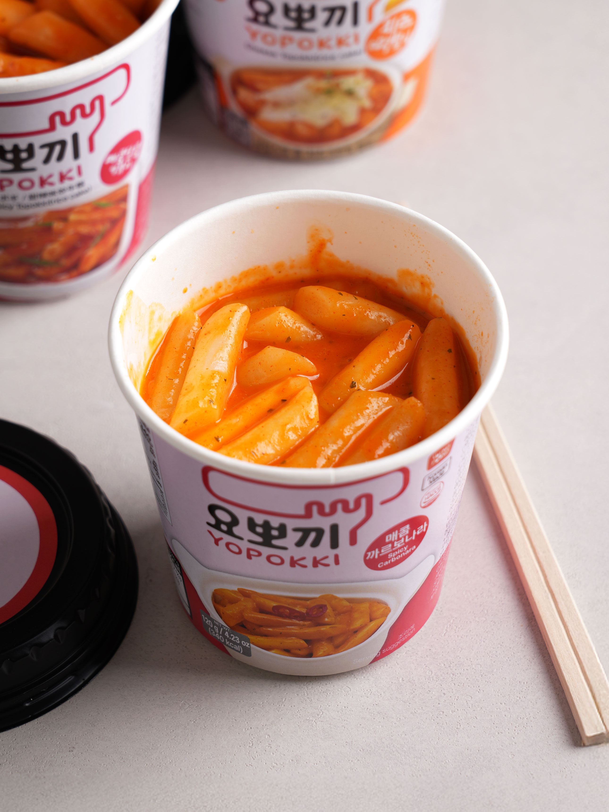 Yopokki Spicy Carbonara Tteokbokki 120 g