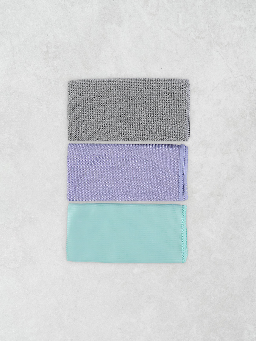 Multi-purpose microfiber cleaner 3P