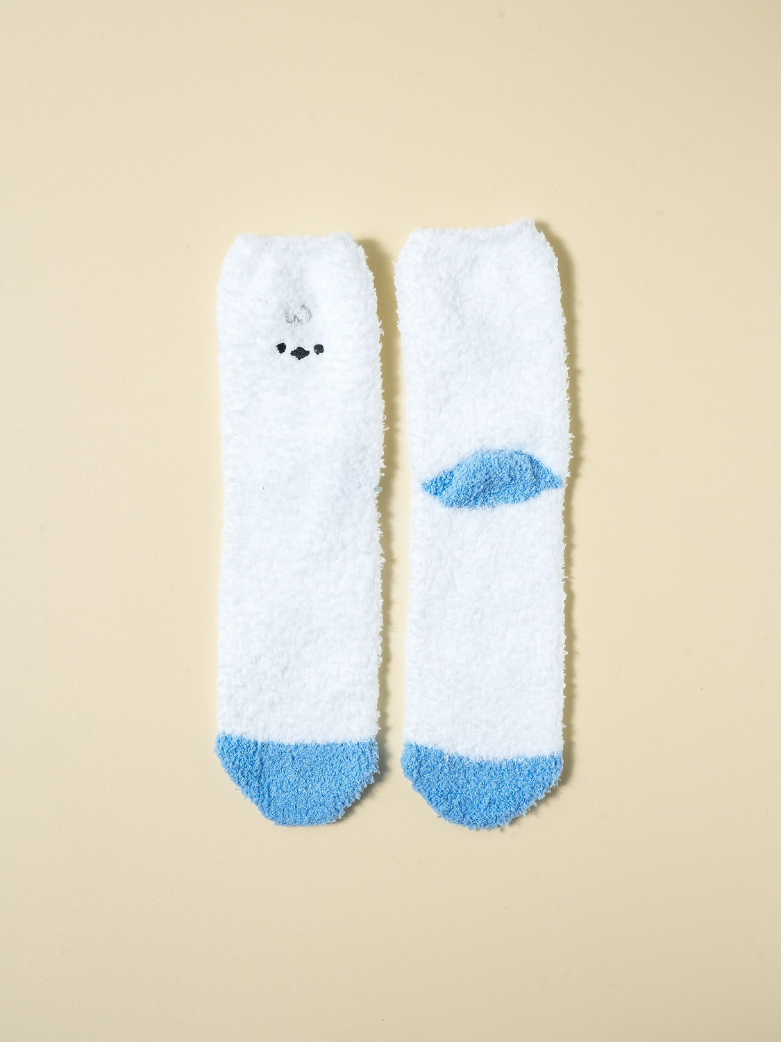 Winter Together Sleep Socks White