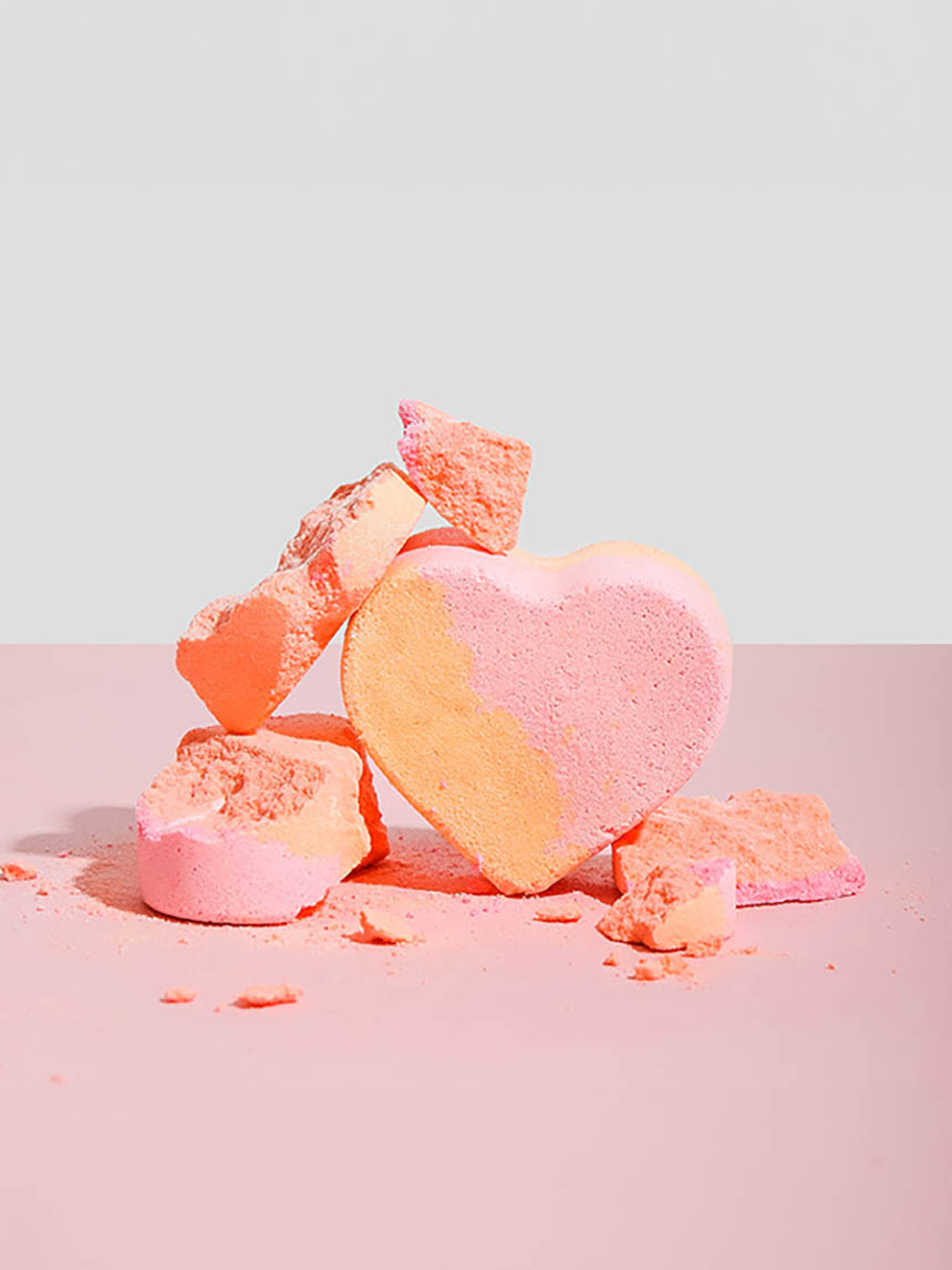 Sobia Tropical Heart Bath Bubble Bar (Freesia)