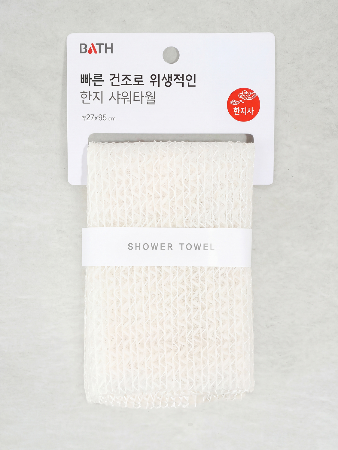 Hanji shower towel
