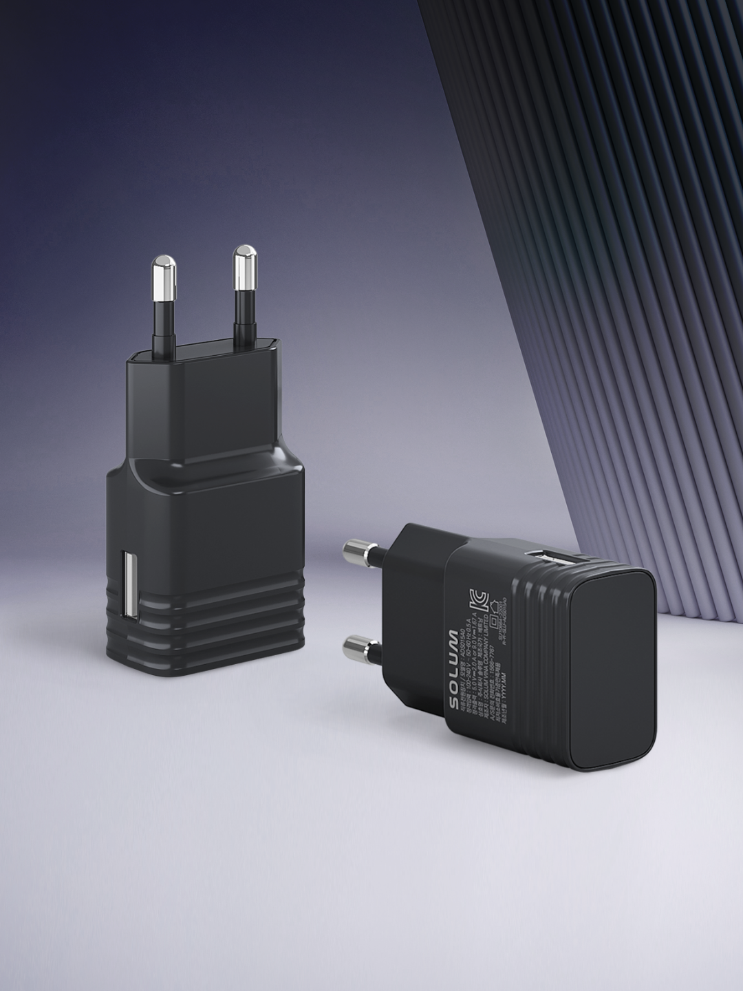 SoluM Charger Adapter 15 W Black