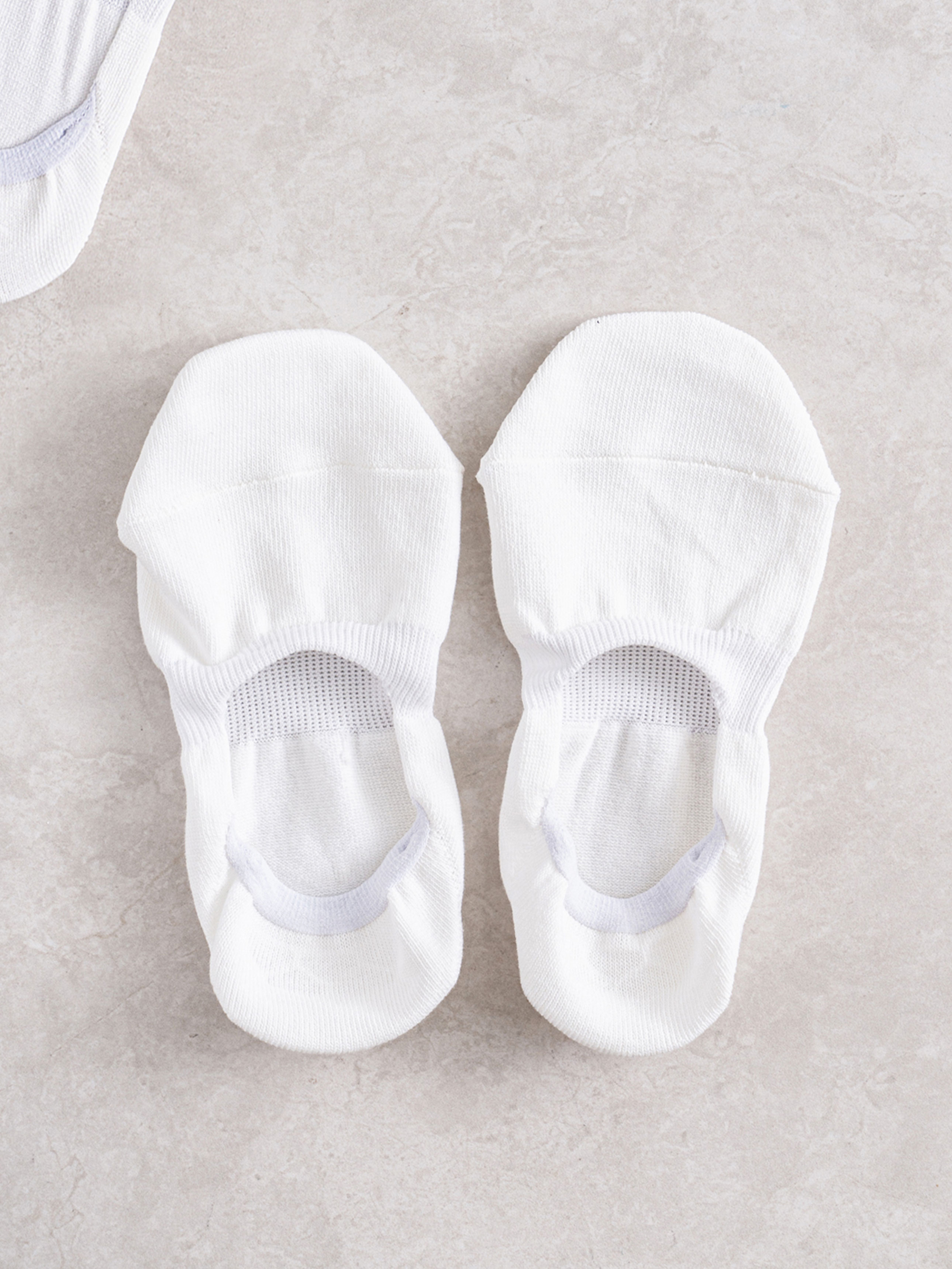 GGRN Women’s Good Fit Fake Socks White