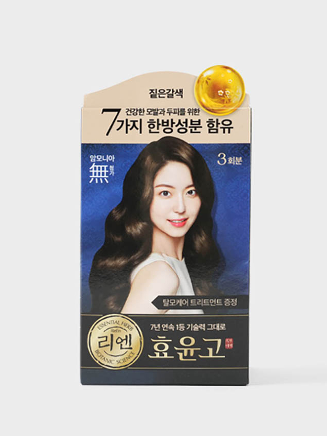 Lien Black Hair Secret Hyoyungo Cream Dye (Dark Brown)