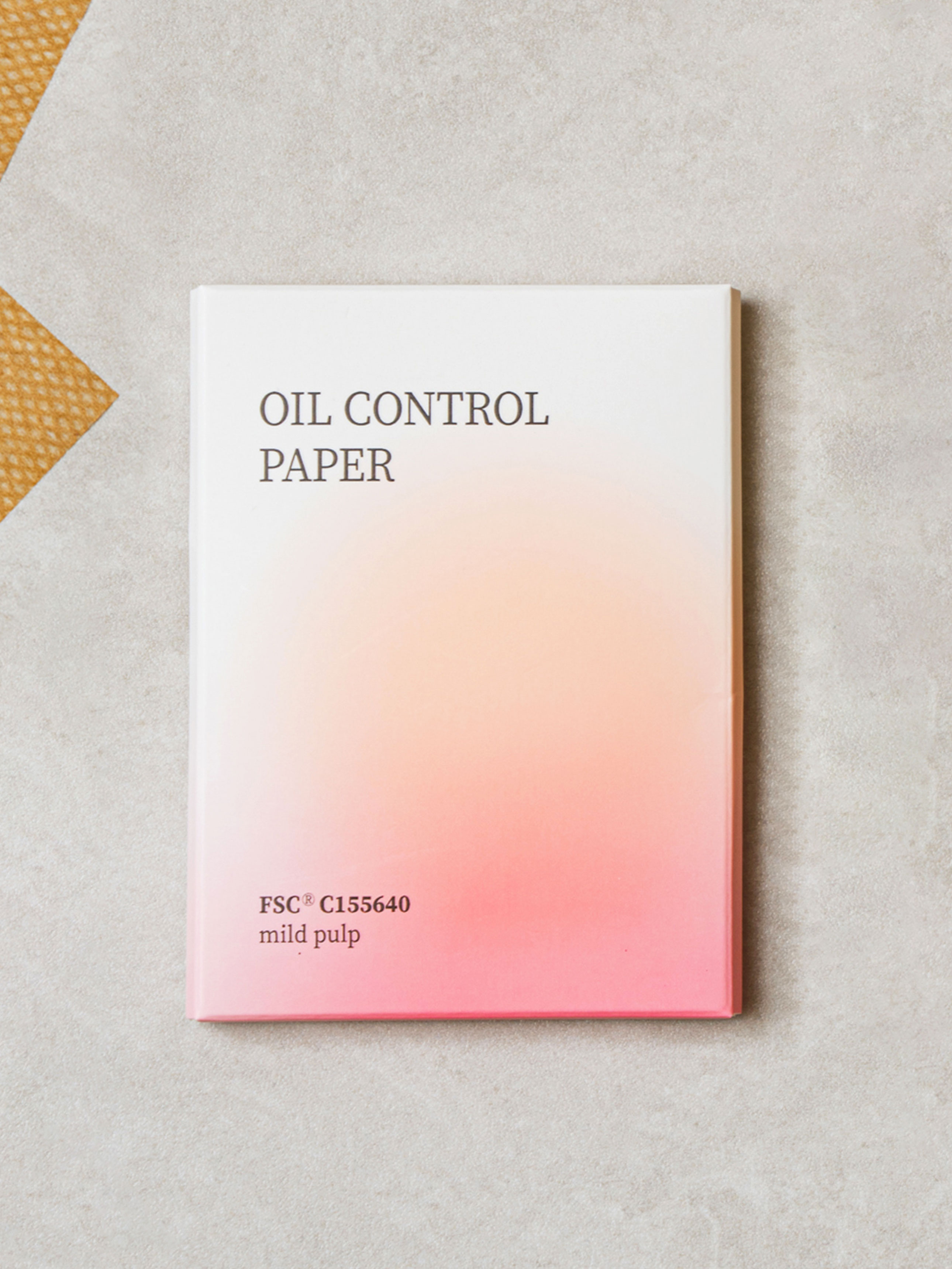 80 sheets of hemp pulp grid-patterned wax paper