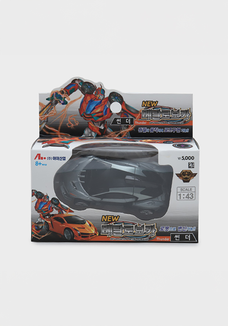 Metal Robocar Thunder