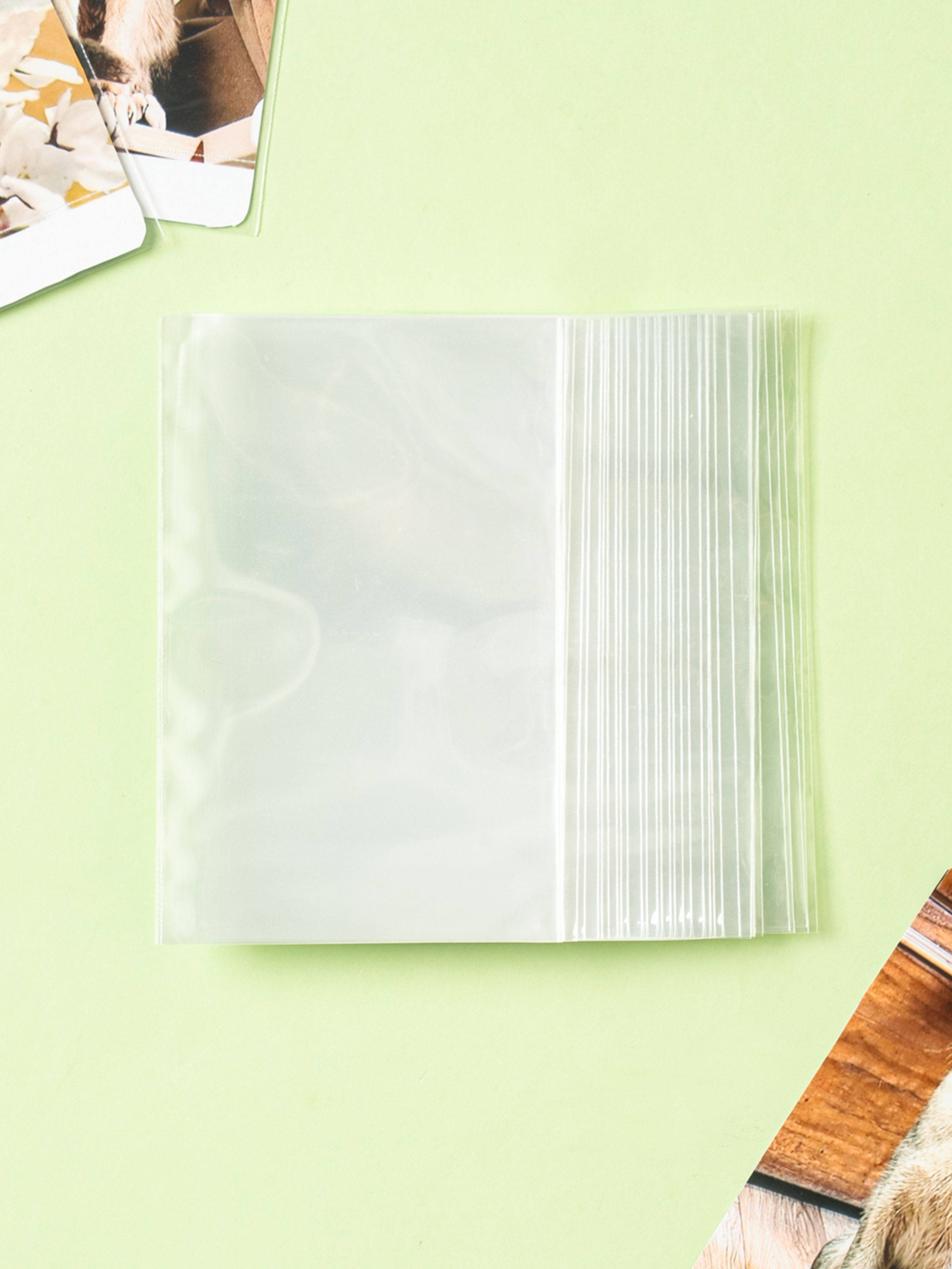 Polkku photo card mini sleeve 40 sheets transparent