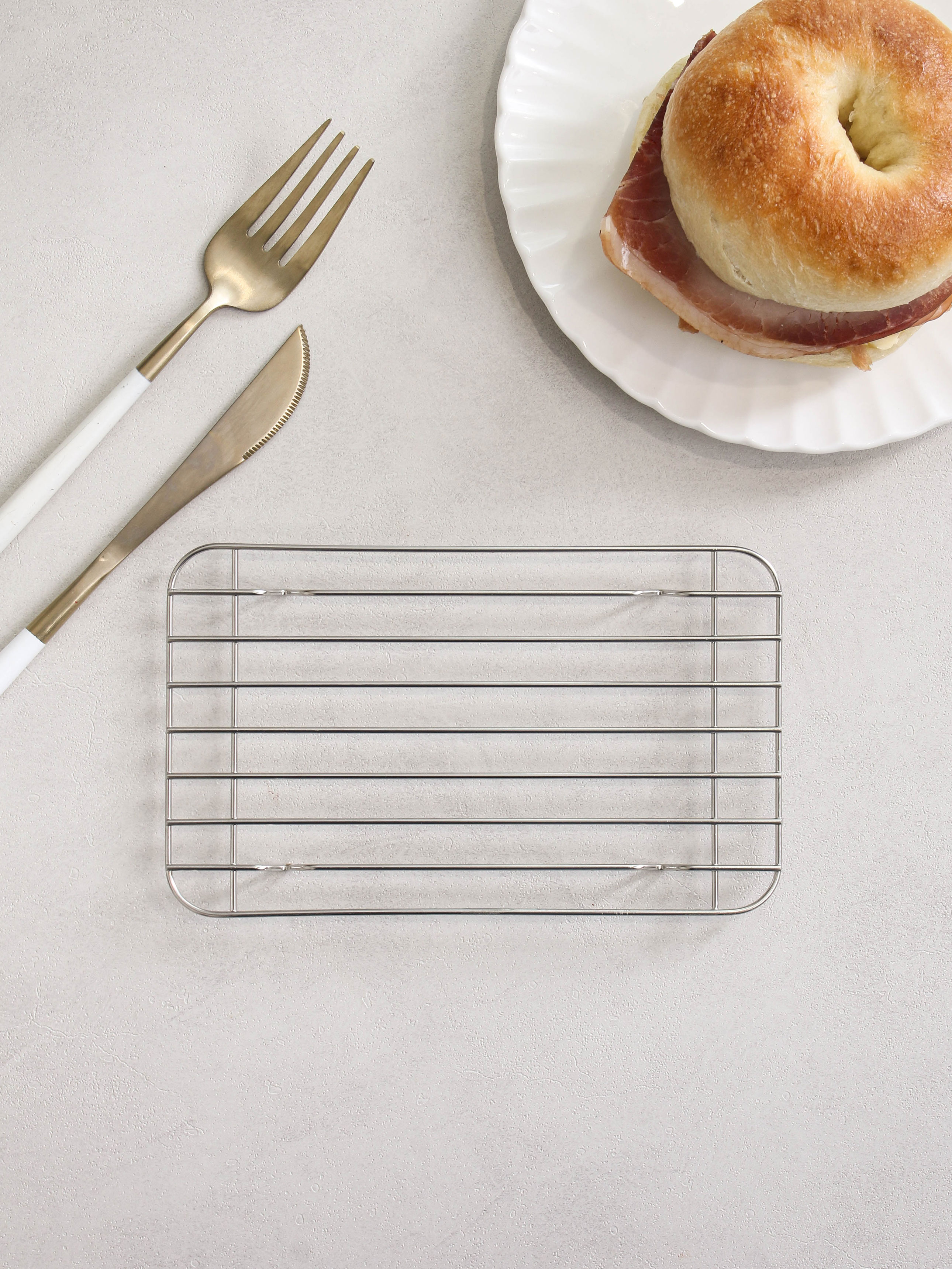 Square frying net 17 cm