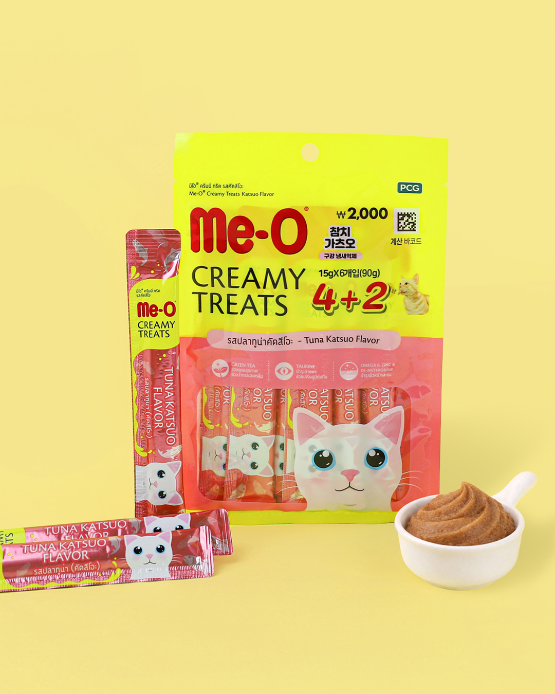 [Pet] Myo Creamy Tuna Katsuo 6 pieces 90 g
