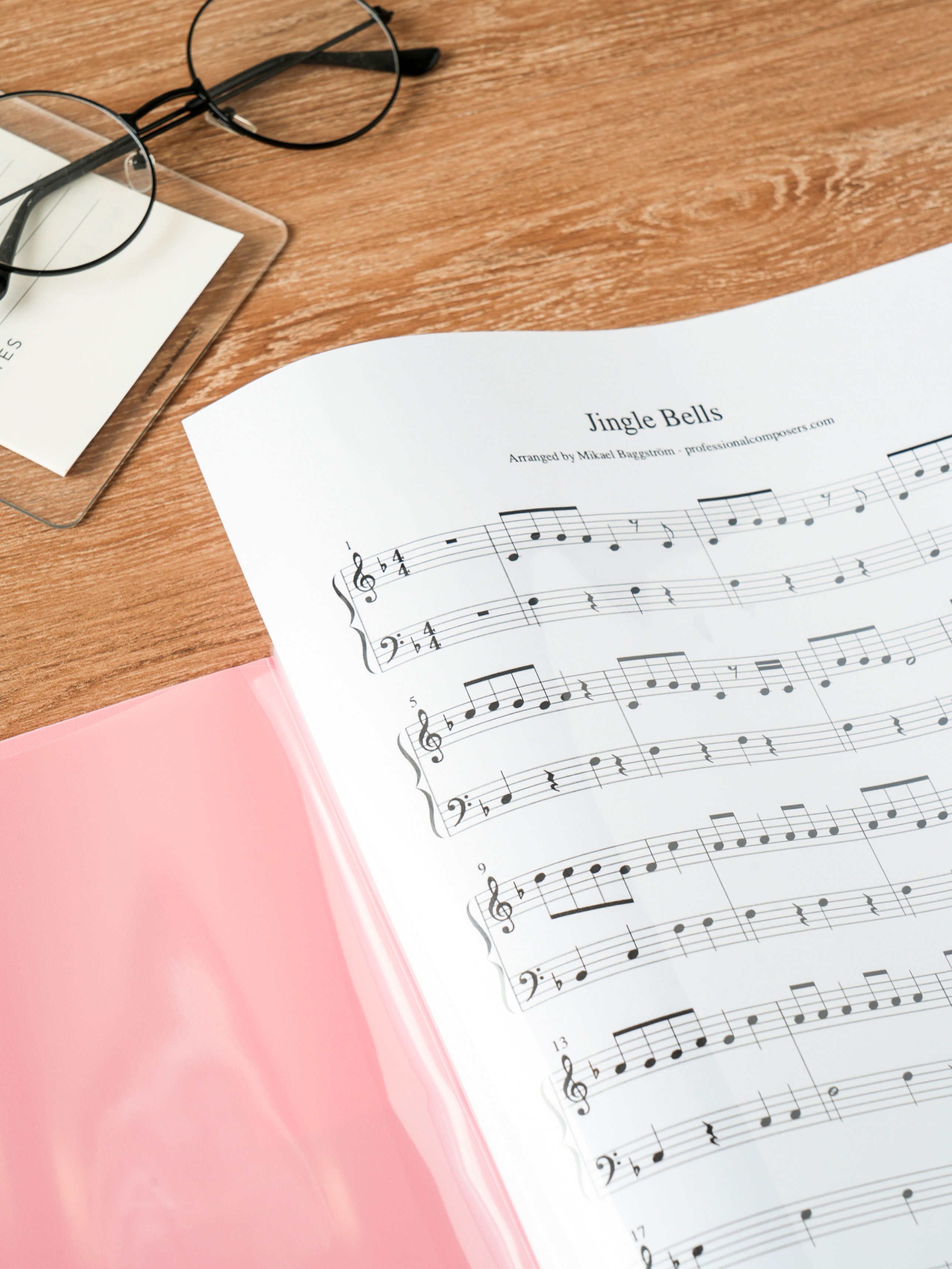 Clear file A4 40 sheets pink