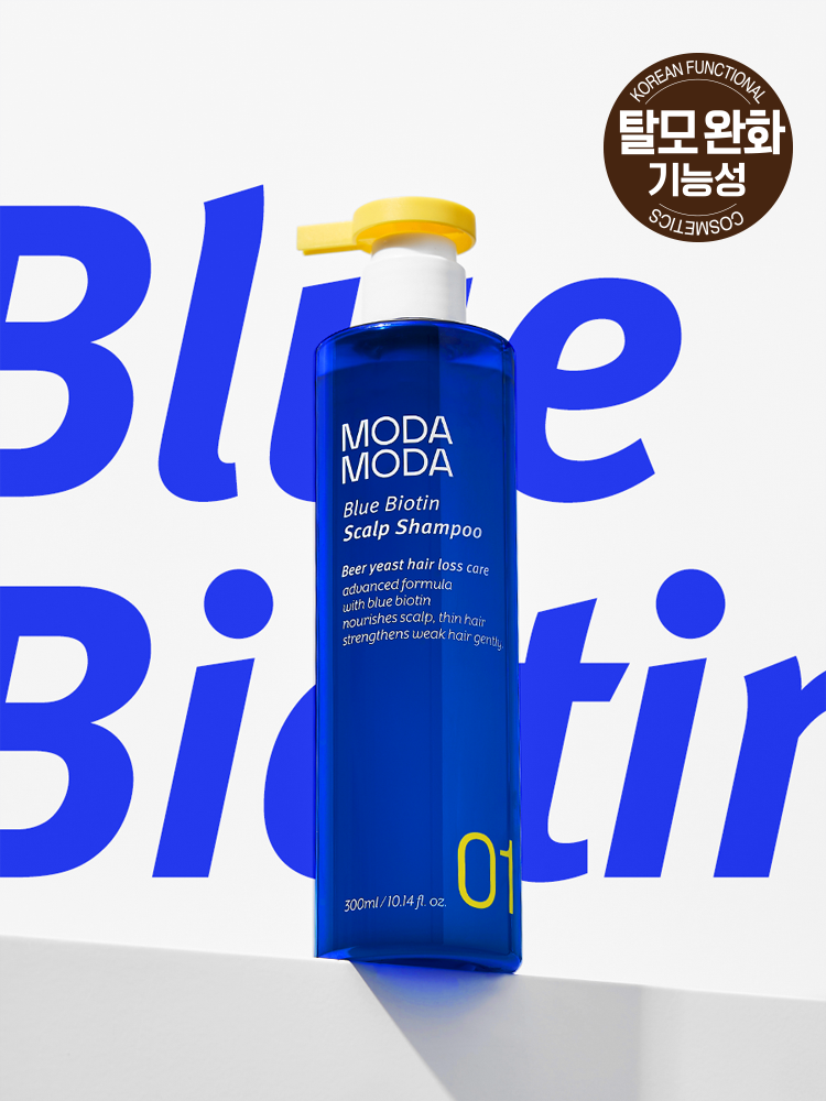 Modamoda Blue Biotin Scalp Shampoo 300 ml