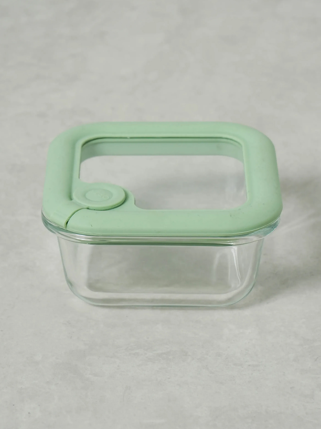 Silicone Edge Square Glass Cupboard 310 ml