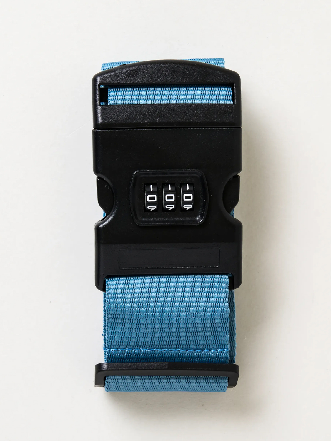 Travel dial carrier lock belt