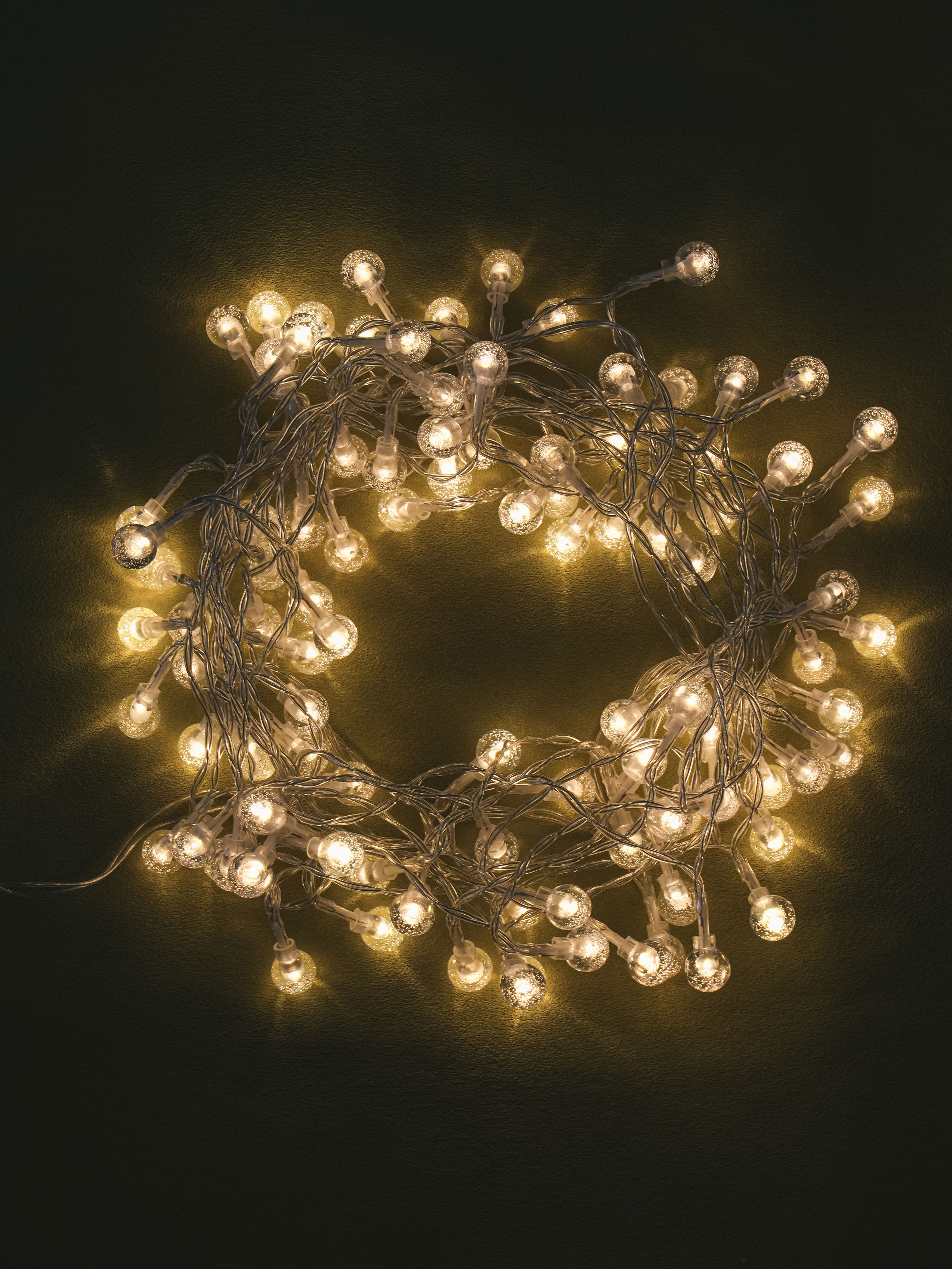 Interior LED bead-shaped light bulb 100 bulb colors