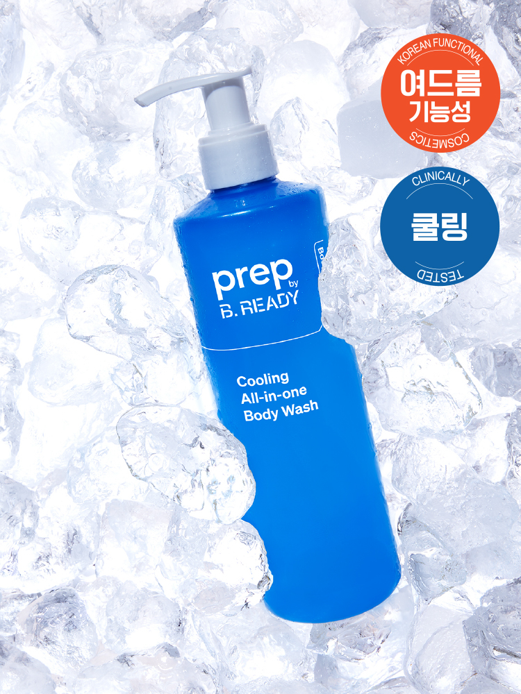 Prep By B Ready Cooling All-in-One Body Wash 300 ml_Amore Pacific