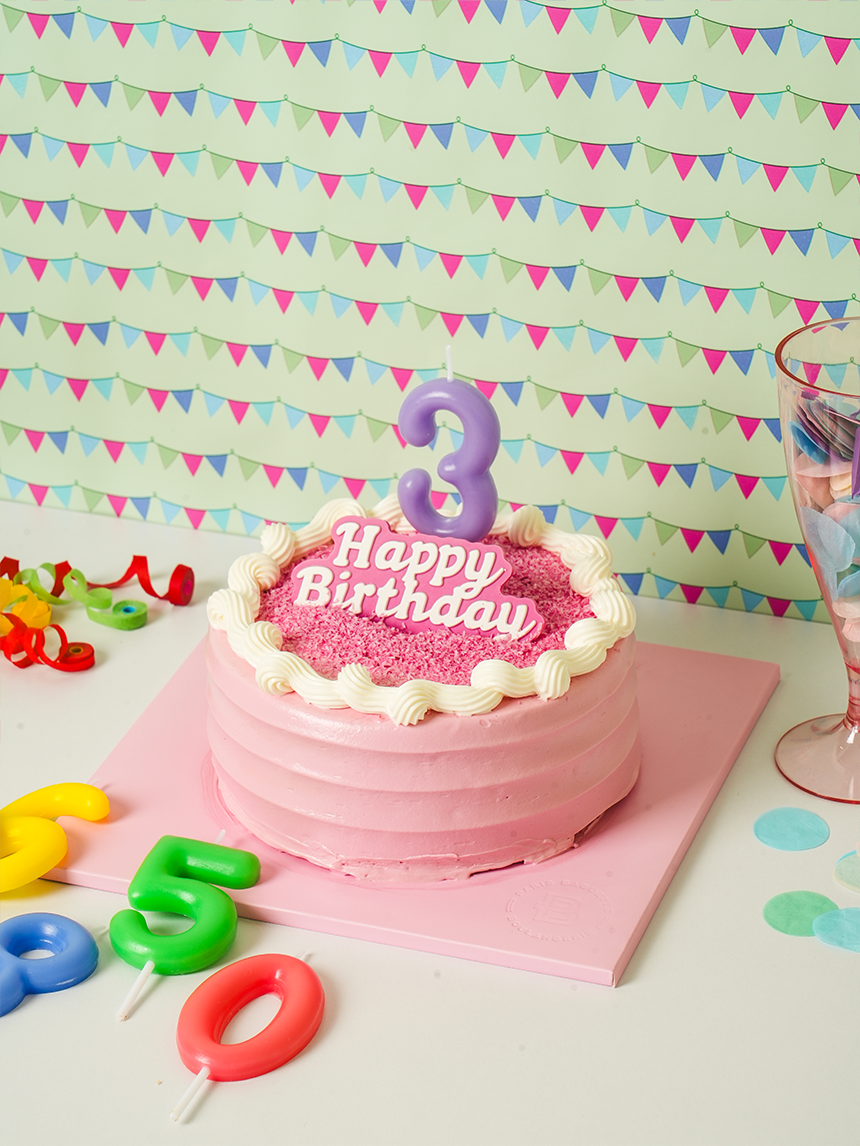number candle 3