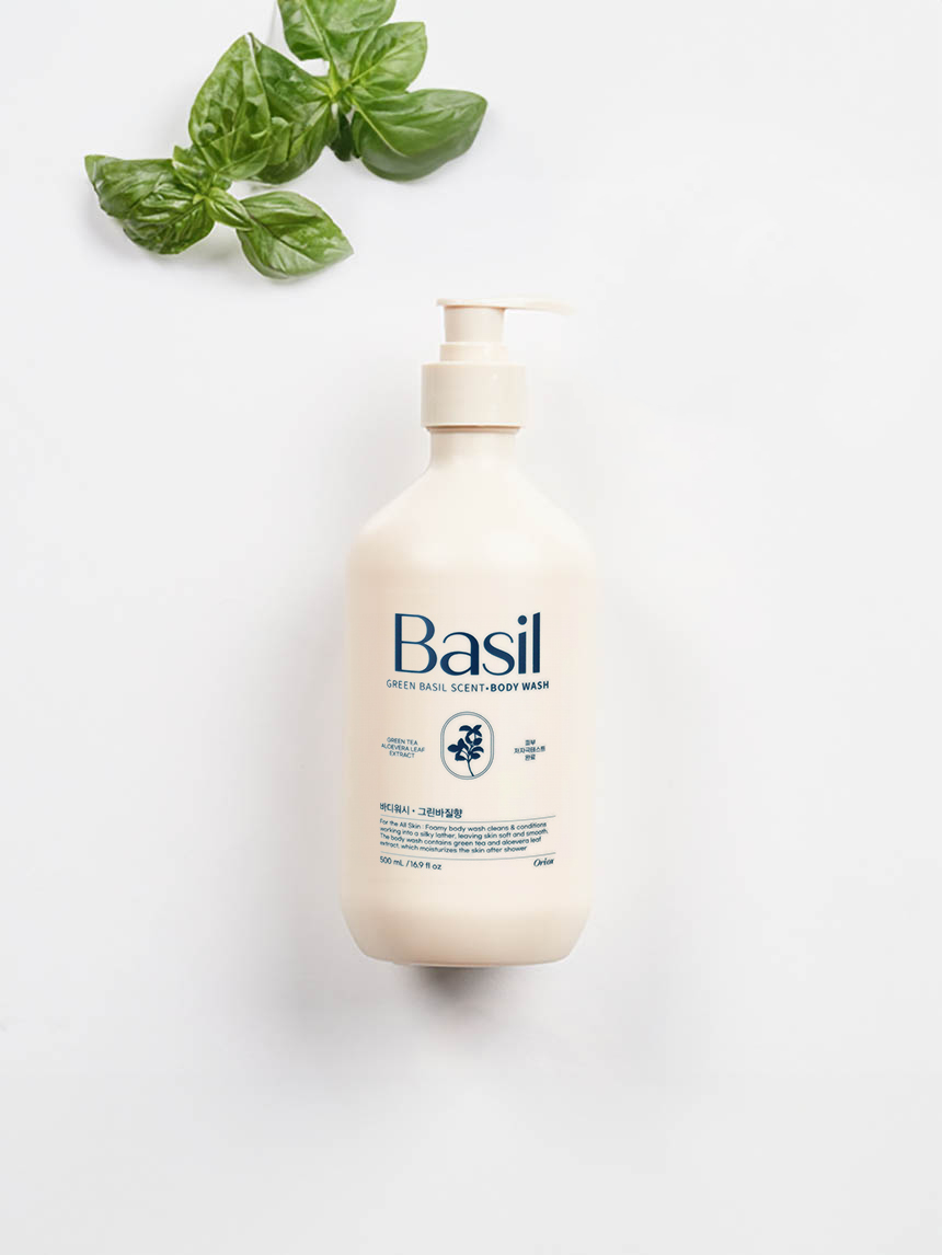 Orix Perfume Body Wash 500 ml Basil Fragrance