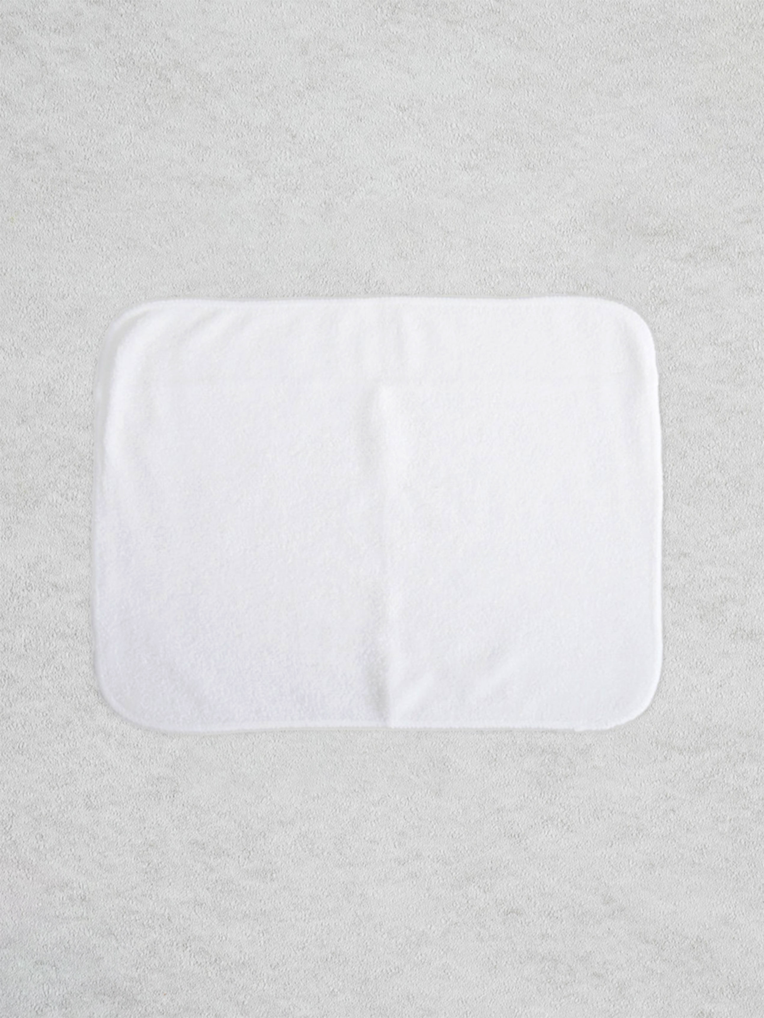 Soft non-fluorescent cotton dishcloth