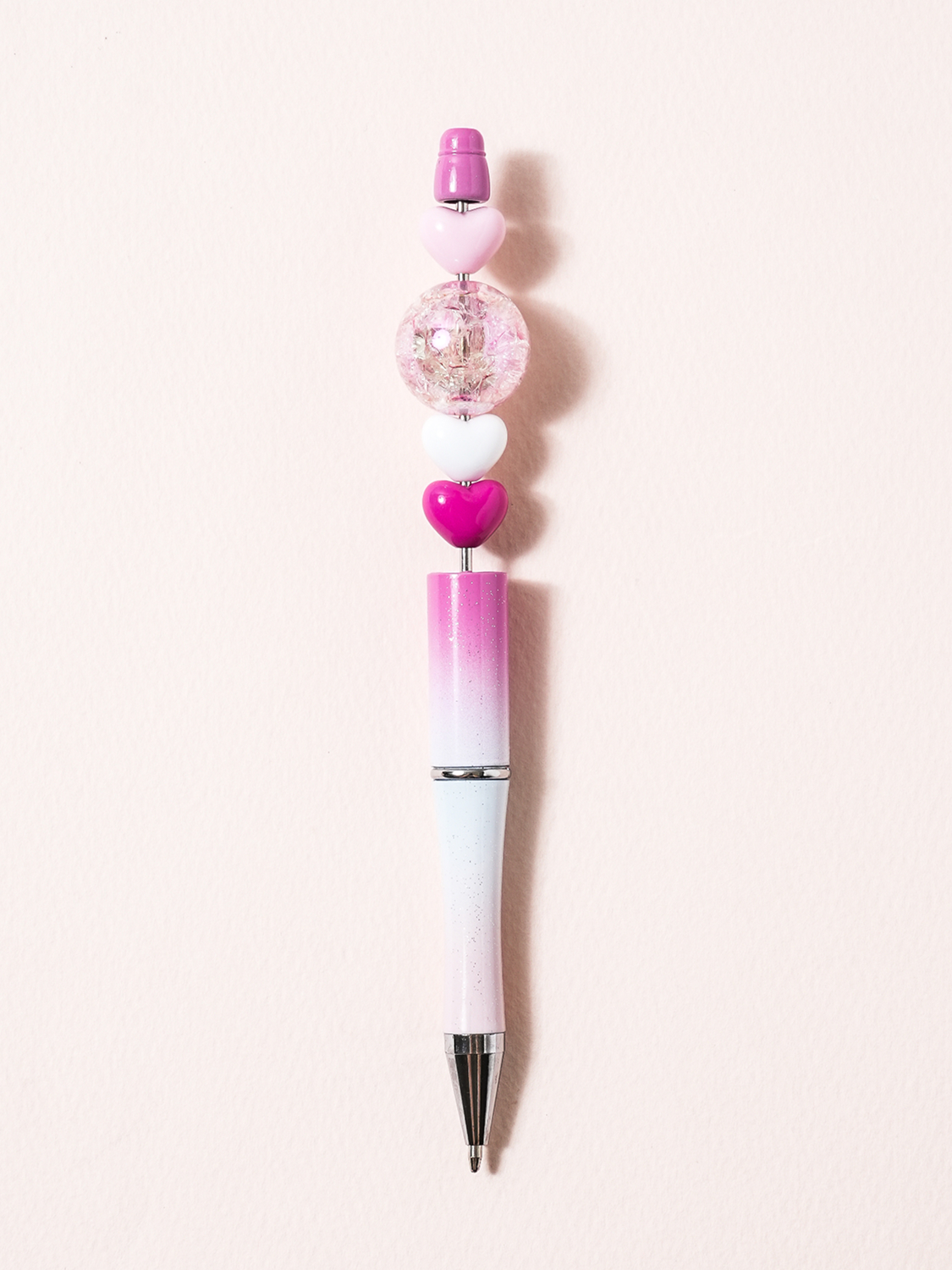 비즈 DIY 볼펜 꾸미기 미니하트