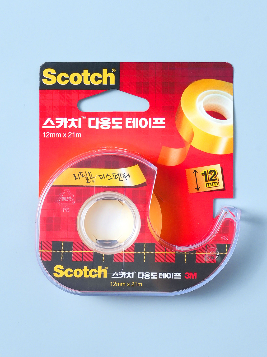 3M Scotch Multipurpose Tape Dispenser 12mmX21m