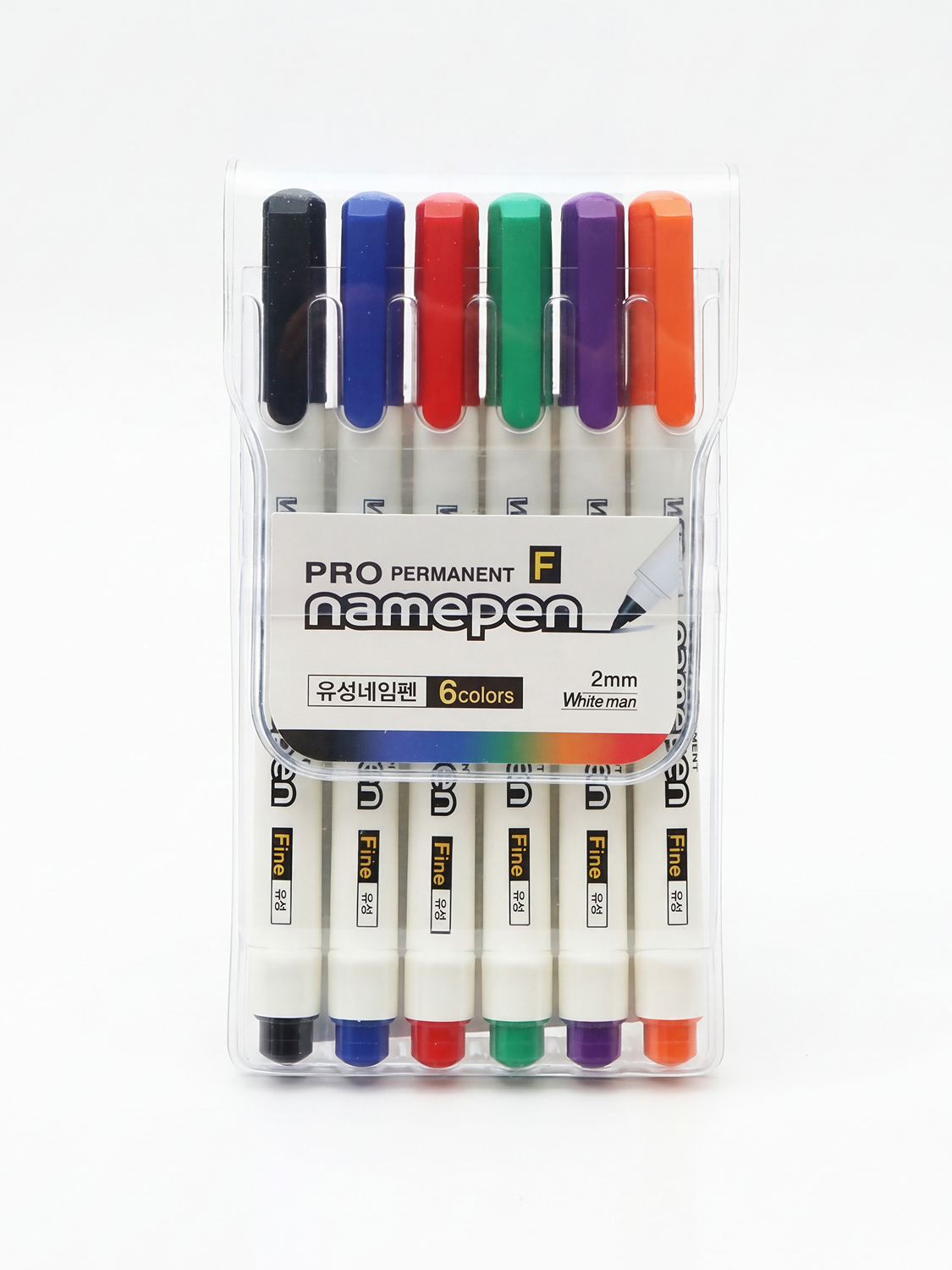 Oil-based name pen 6 colors