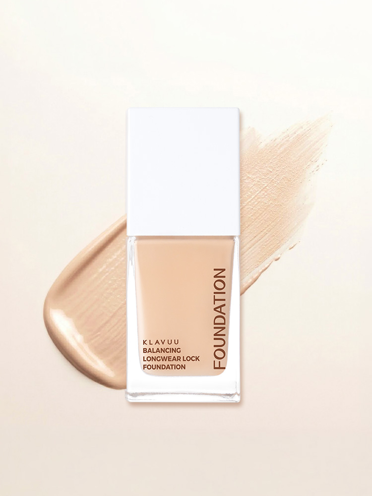 [03 Healthy Light] Klavuu Balancing Long Wear Lock Foundation 25 ml