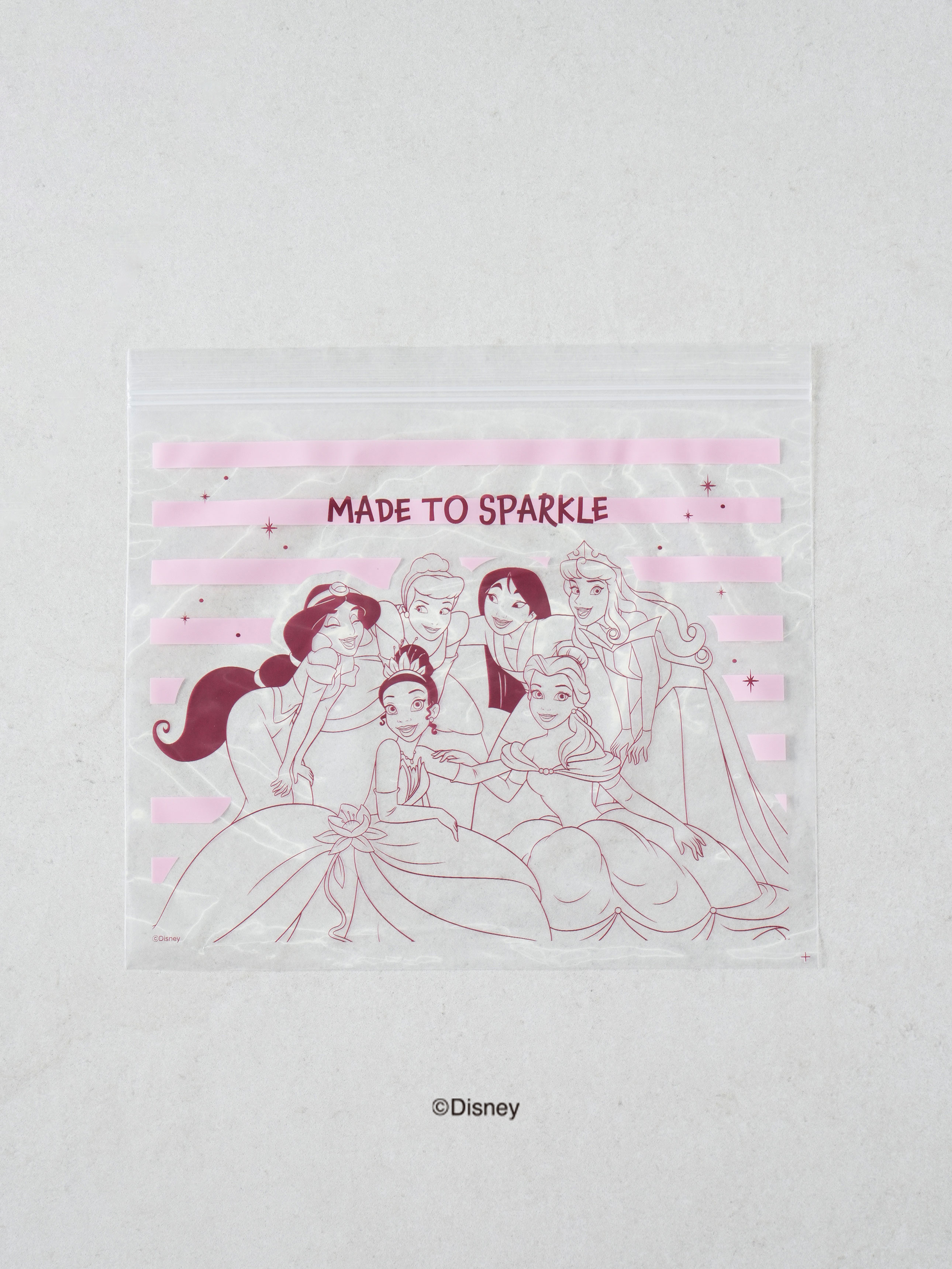 Disney Princess multi-purpose double zipper bag 22