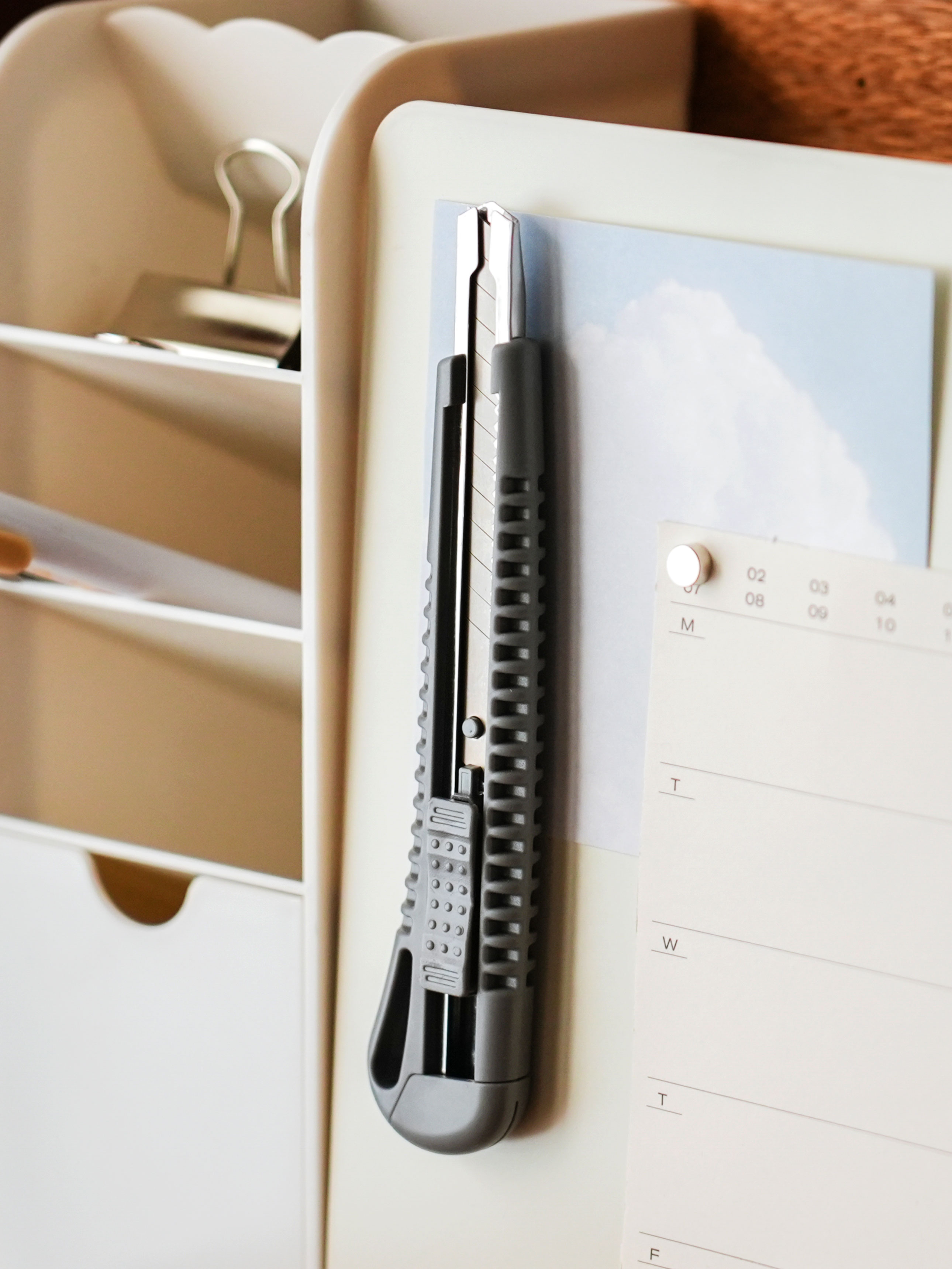 Office Magnetic Slide Cutter Knife