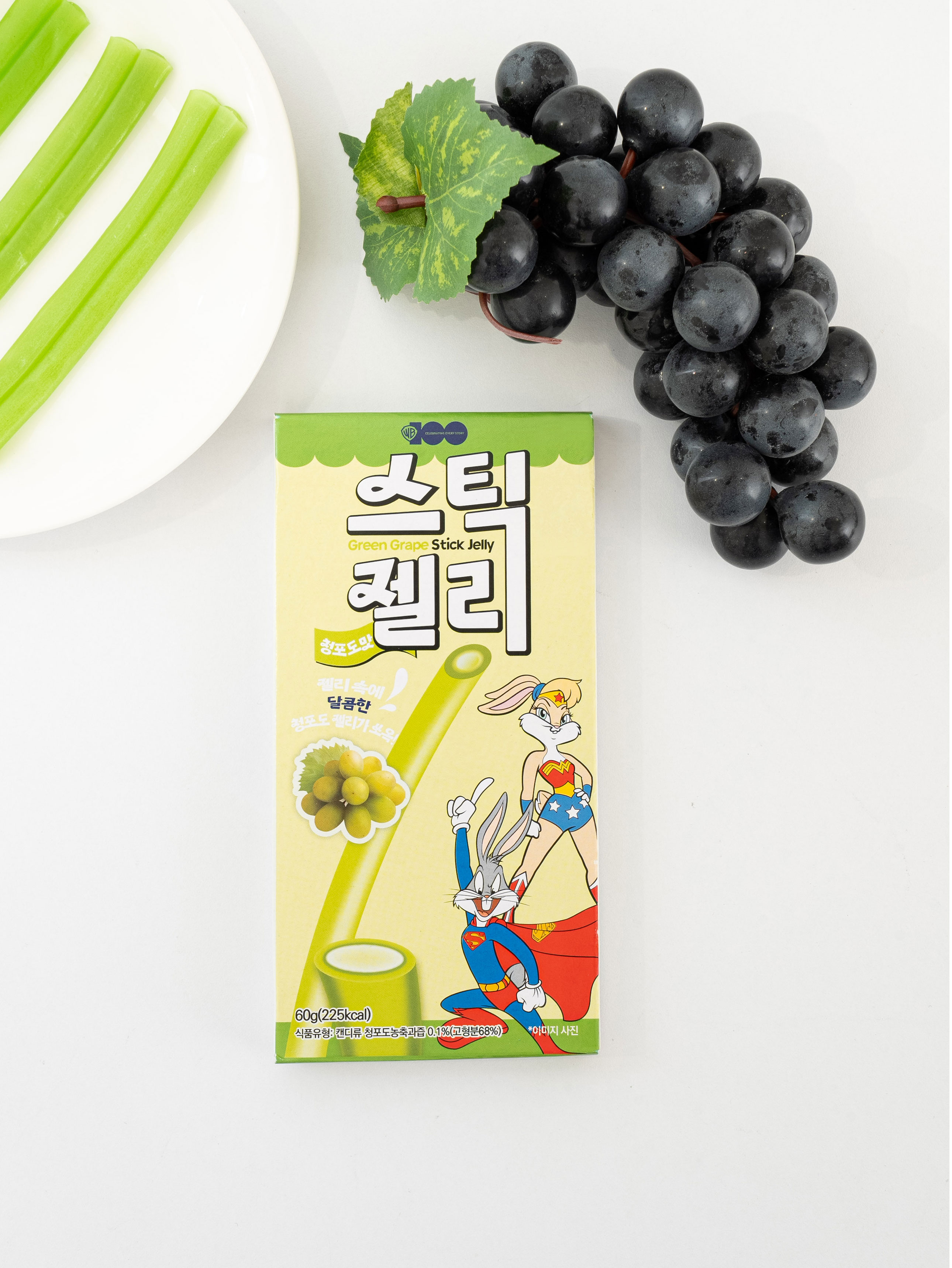 Stick jelly green grape flavor 60 g