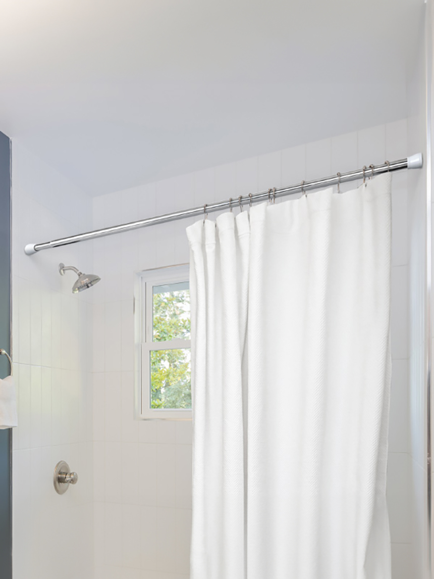Stainless steel telescopic rod (approx. 70-120 cm)
