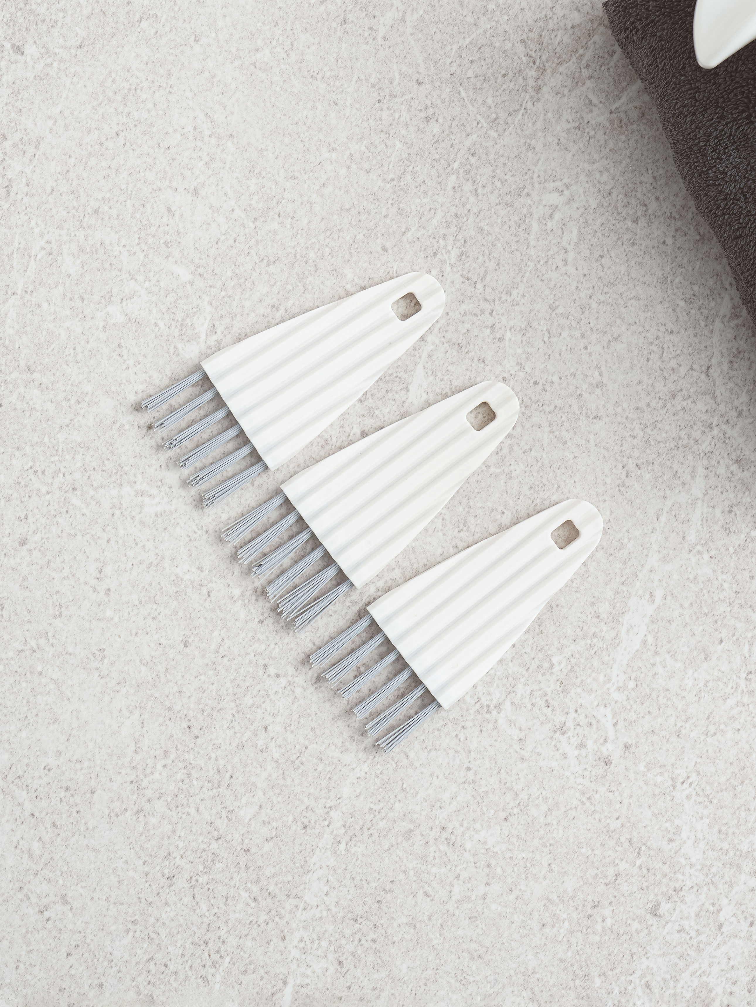 Ultra-strong PBT cleaner mini brush, 3 packs