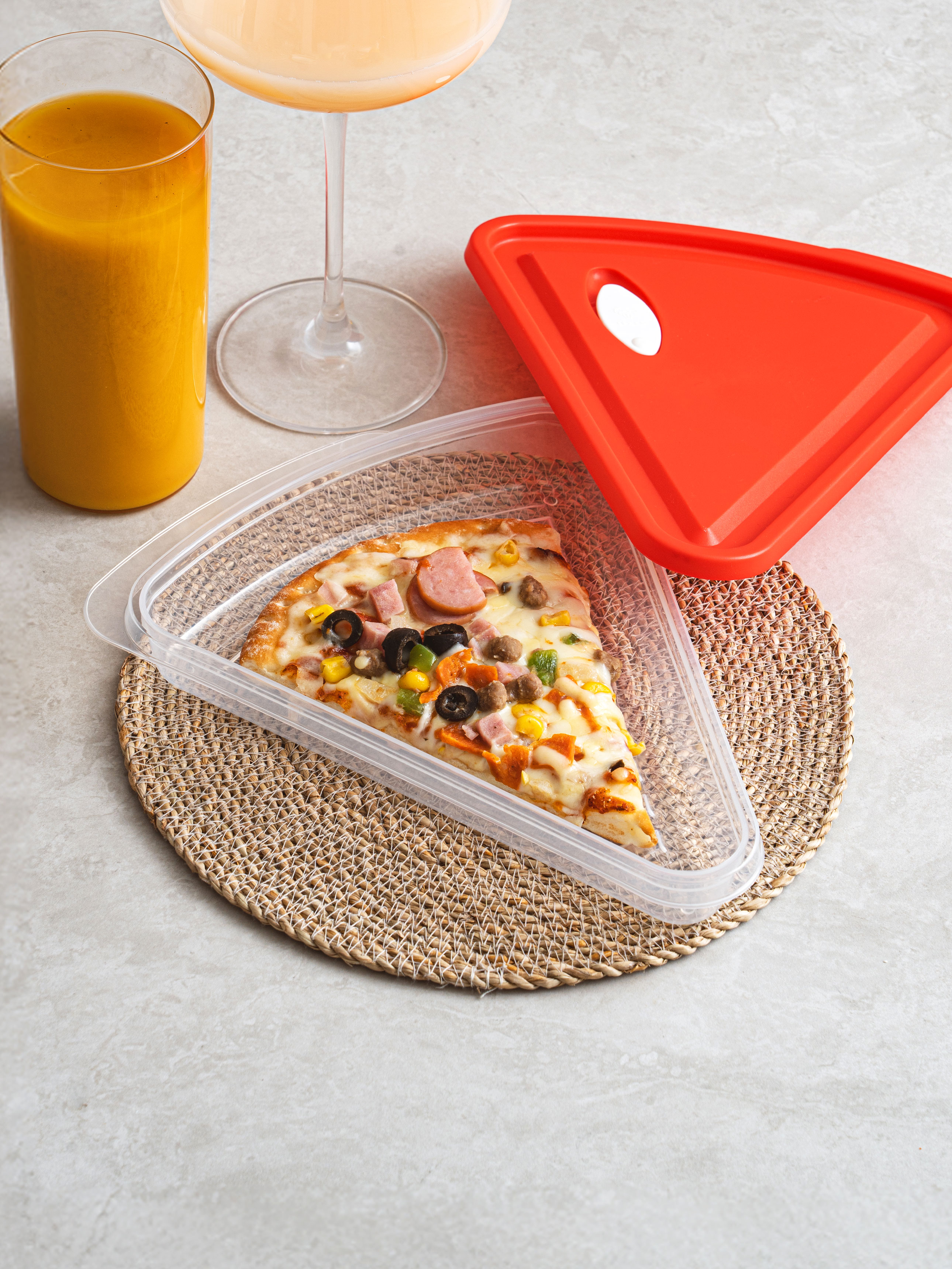 480 ml pizza storage container