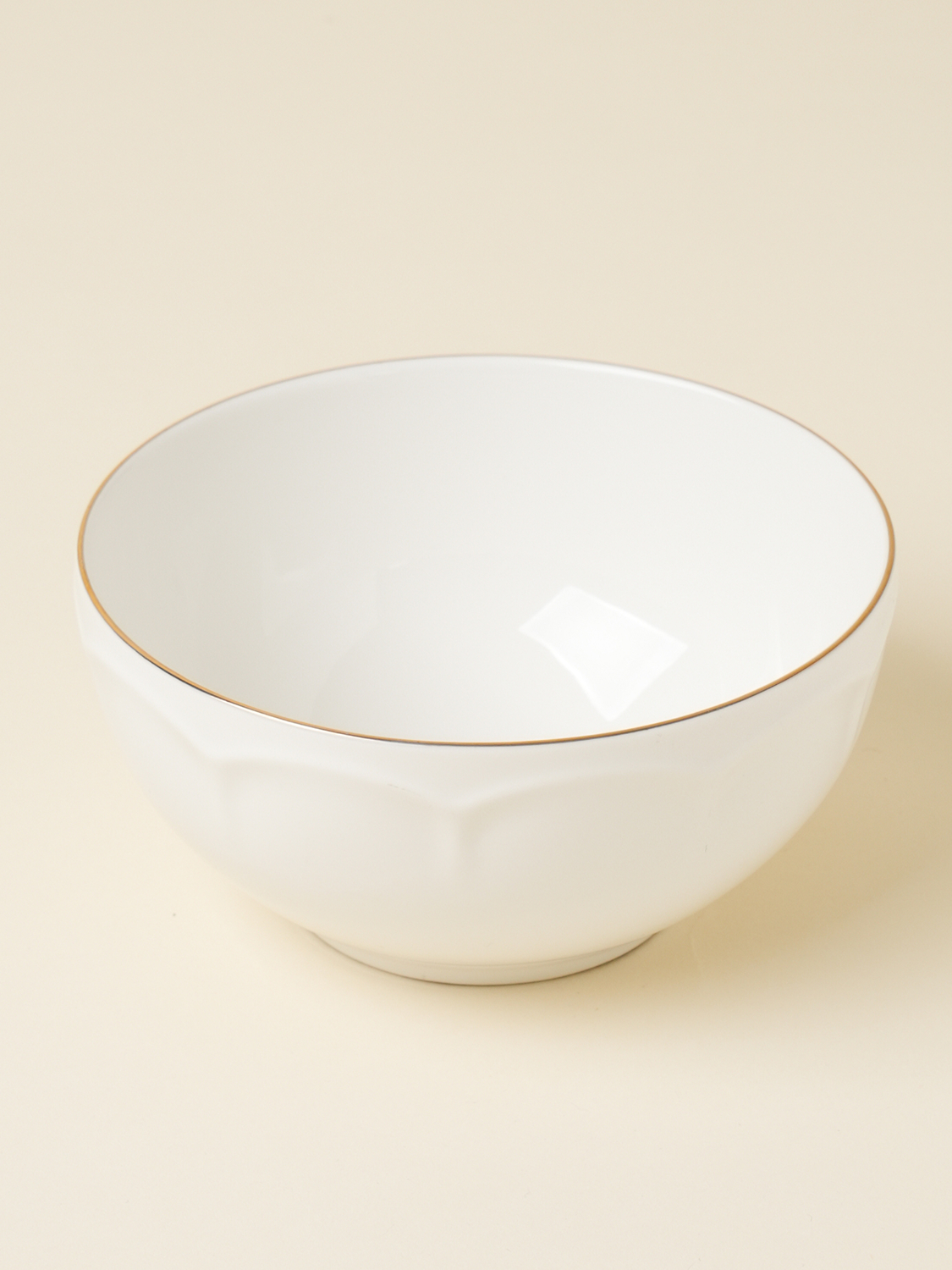 금장 꽃테 대접 14 cm