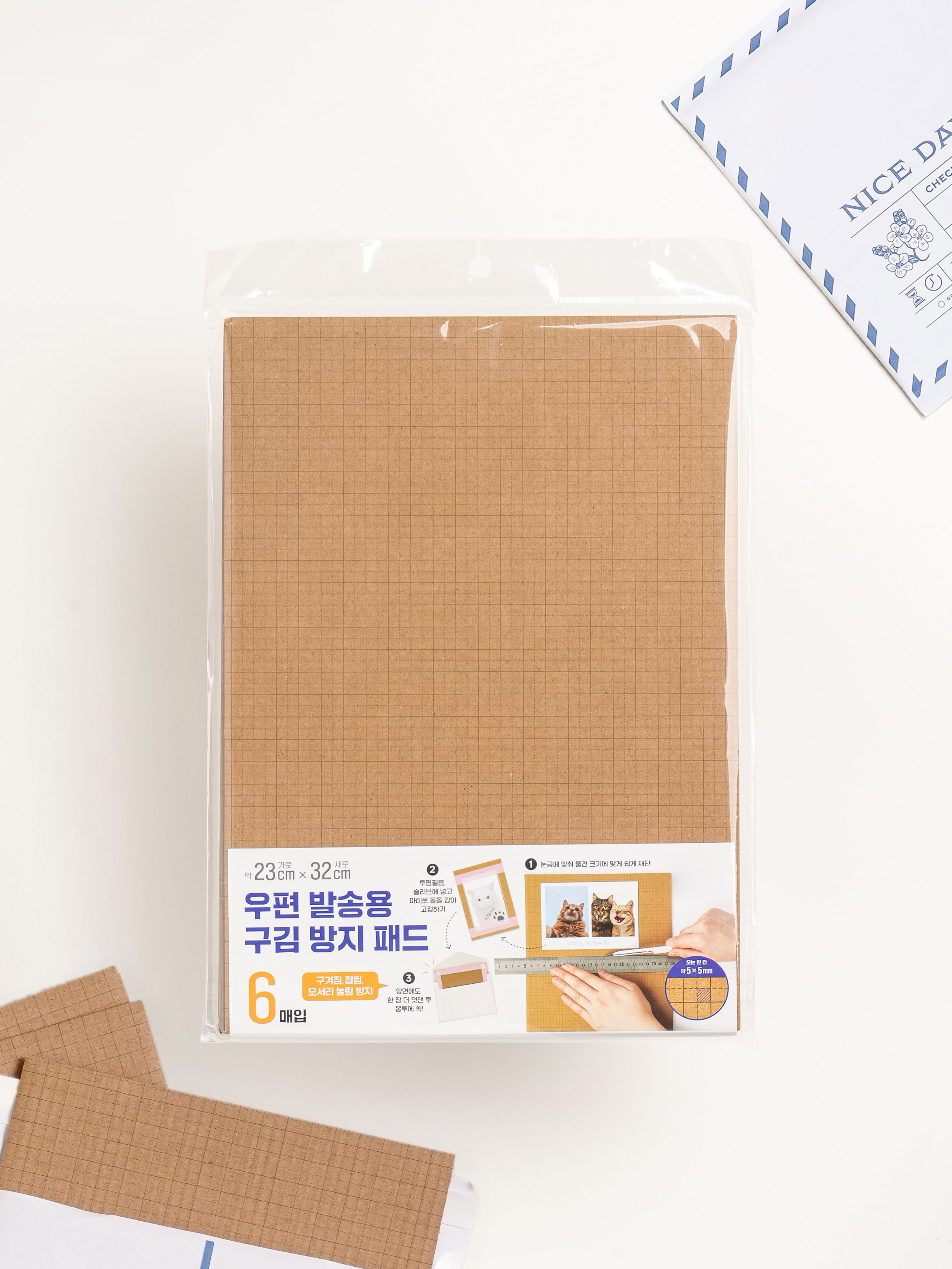 Anti-wrinkle pads, 23 x 32 cm, 6 pieces