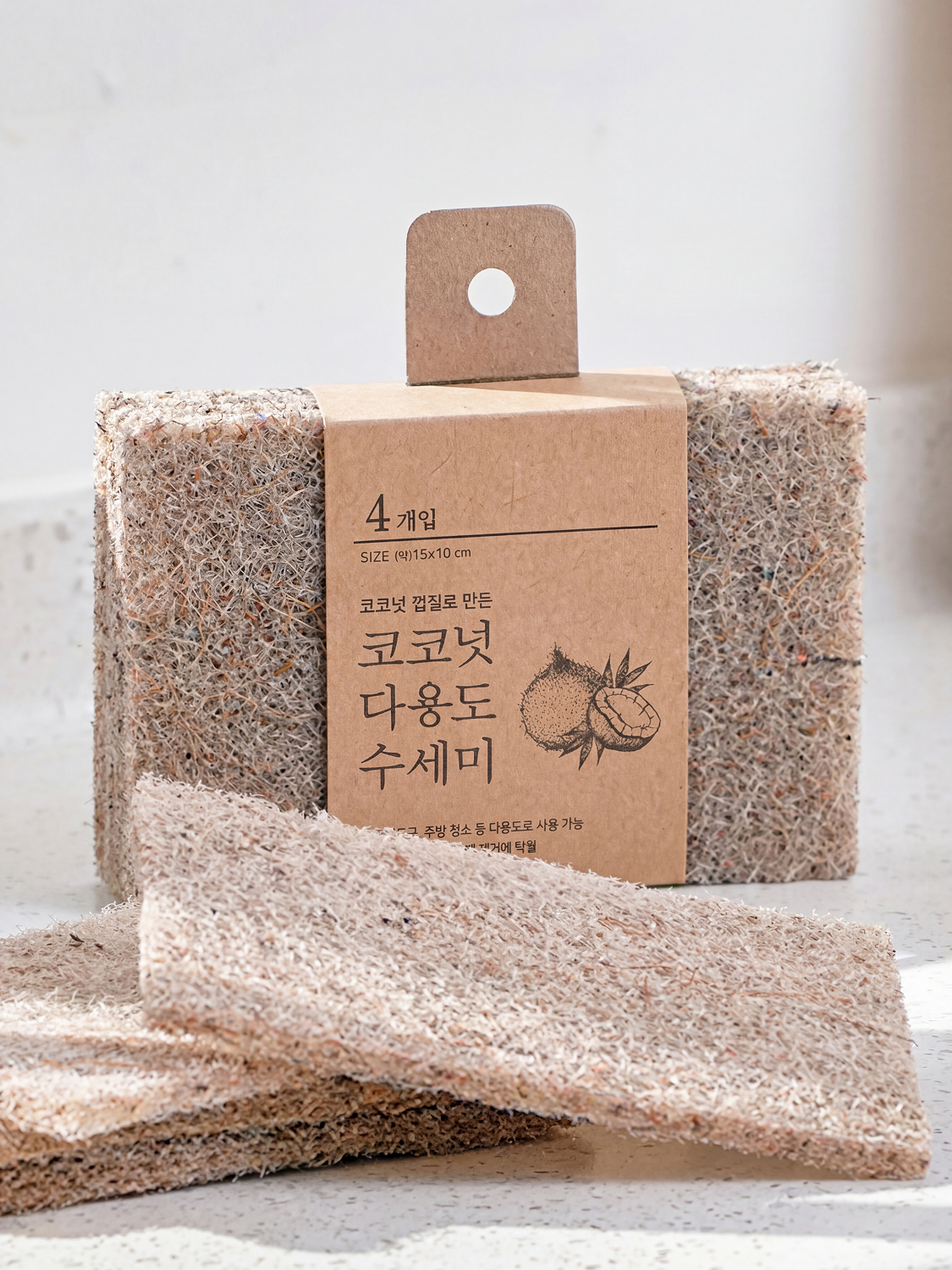 4 coconut scrubbers