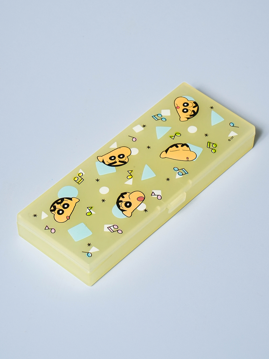 Crayon Shin-chan rectangular pen case yellow