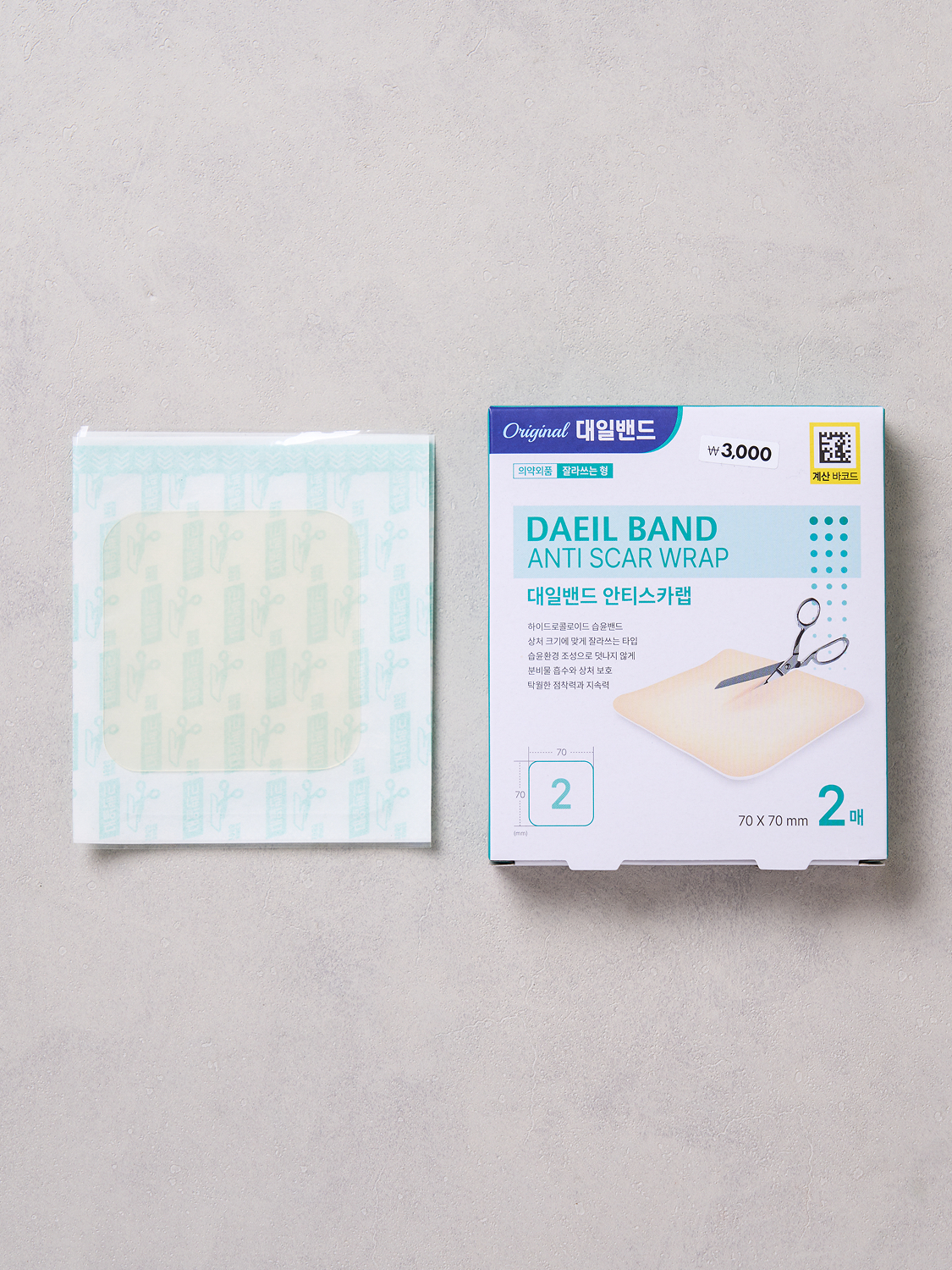 Daeil Band Anti-Scar Wrap (2 sheets)