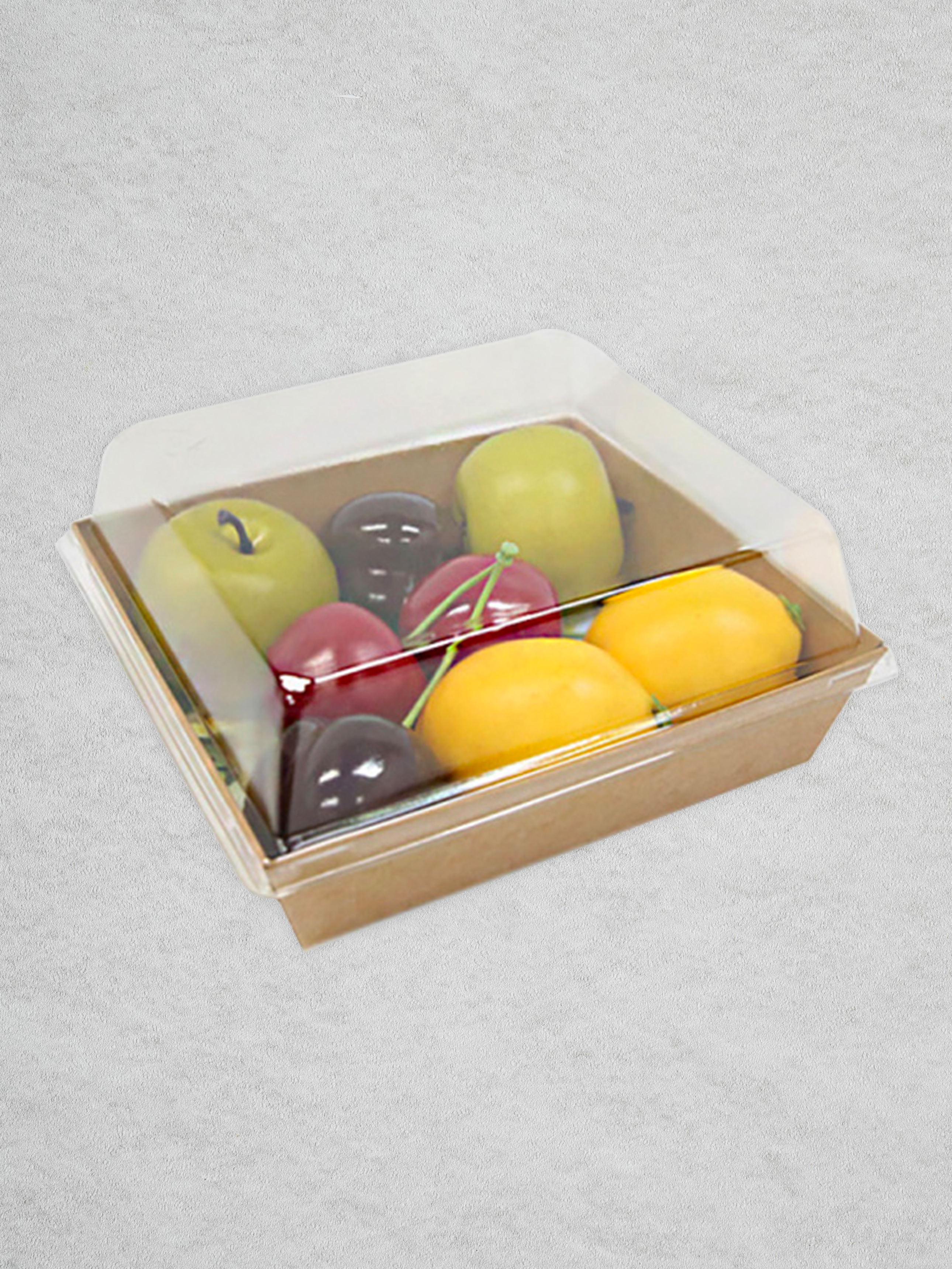 4 takeout square containers