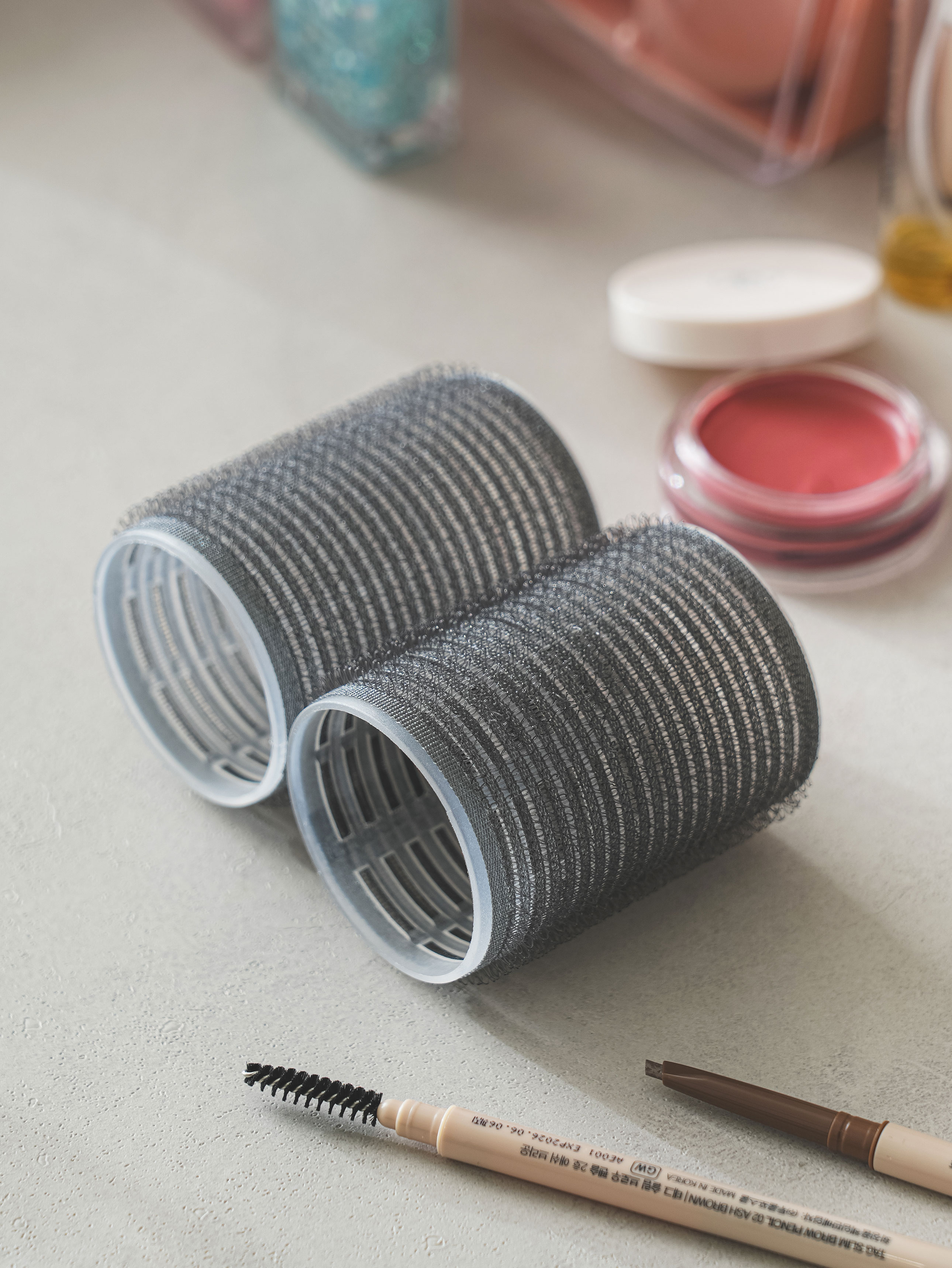 Regular natural hair roll 48 mm 2 packs