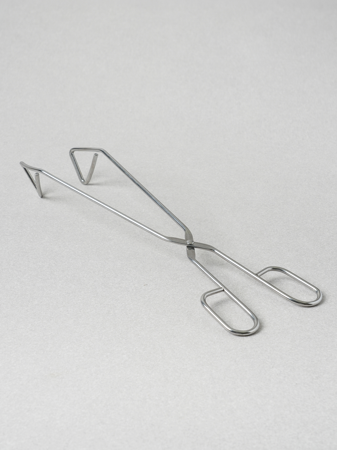 Stainless steel scissor tongs 32 cm