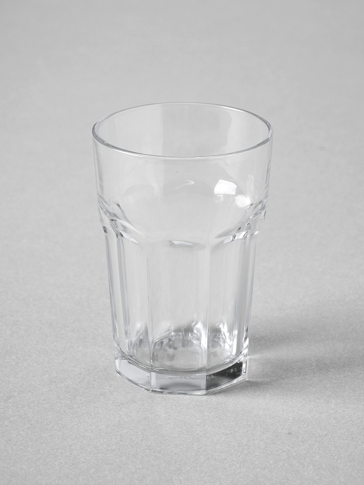 Clear basic glass cup 420 ml