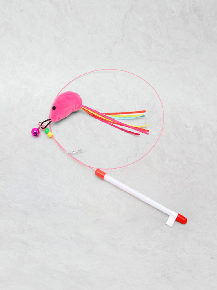 [Pet] Wire fishing rod for cats