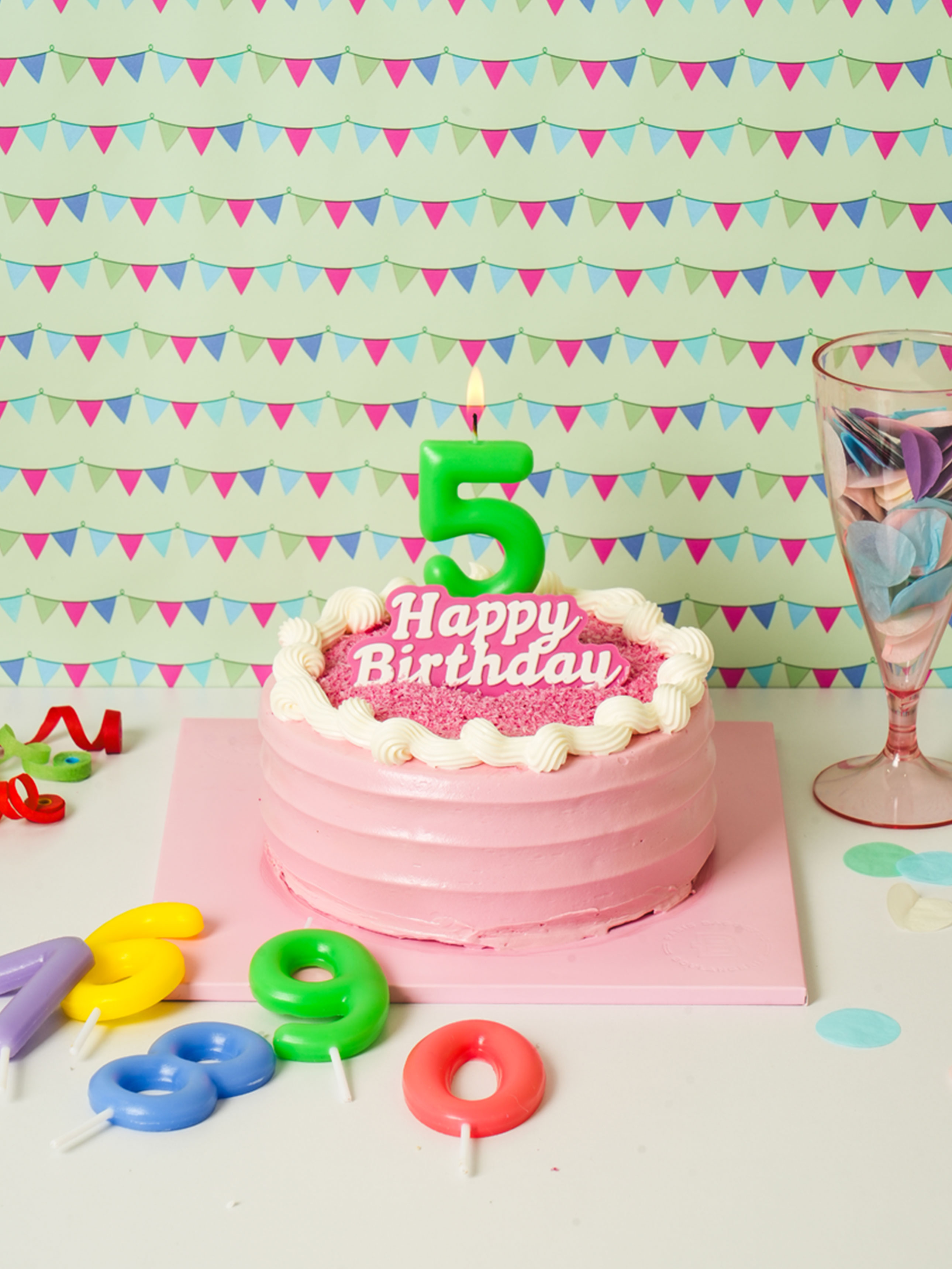 number candle 5