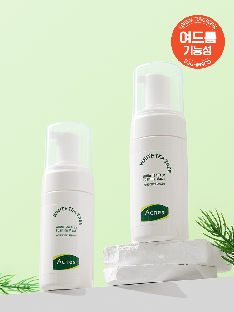 Acnes White Tea Tree Foaming Wash 100 ml