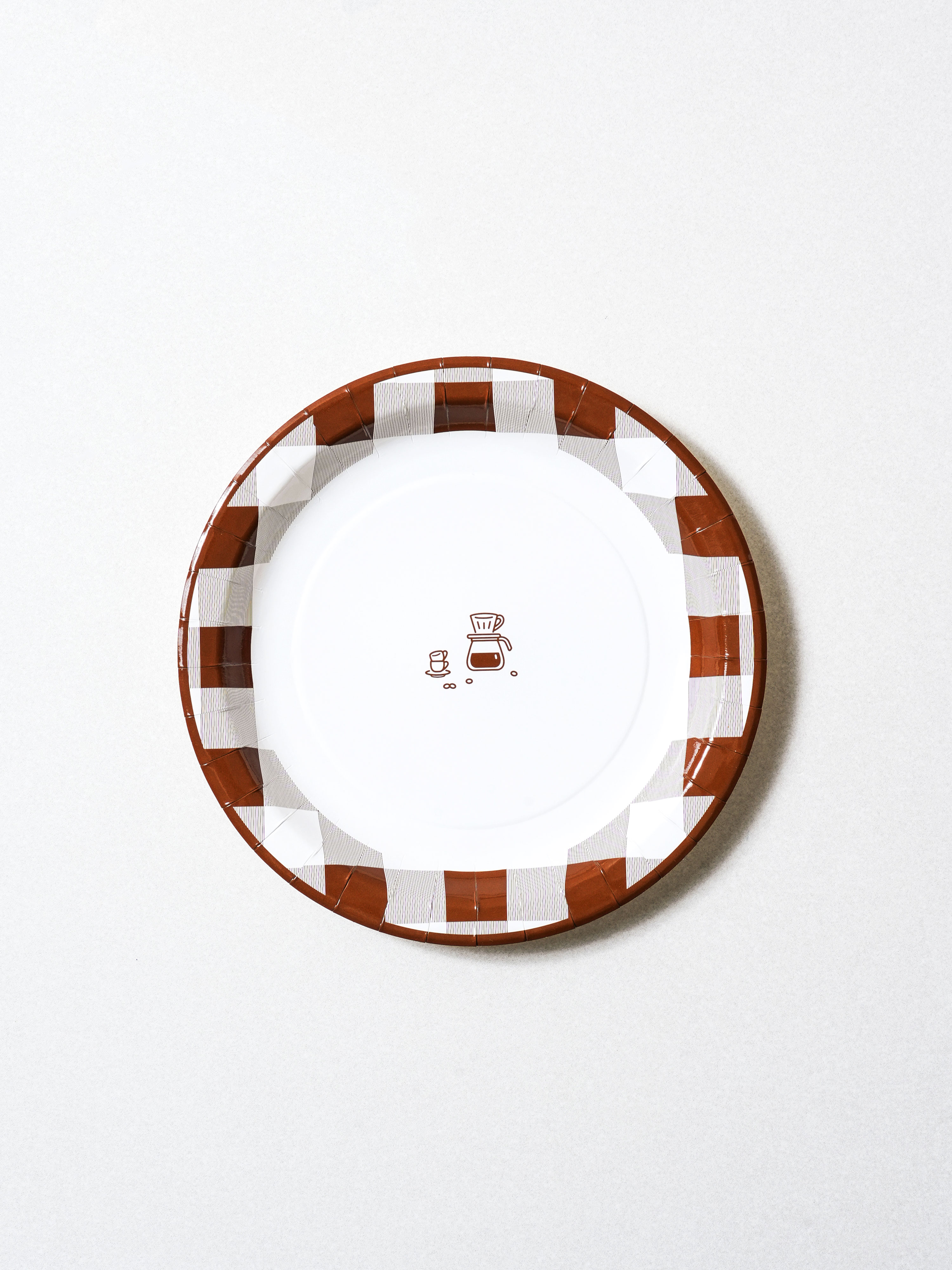 Dessert paper plates 23 cm 8 pieces