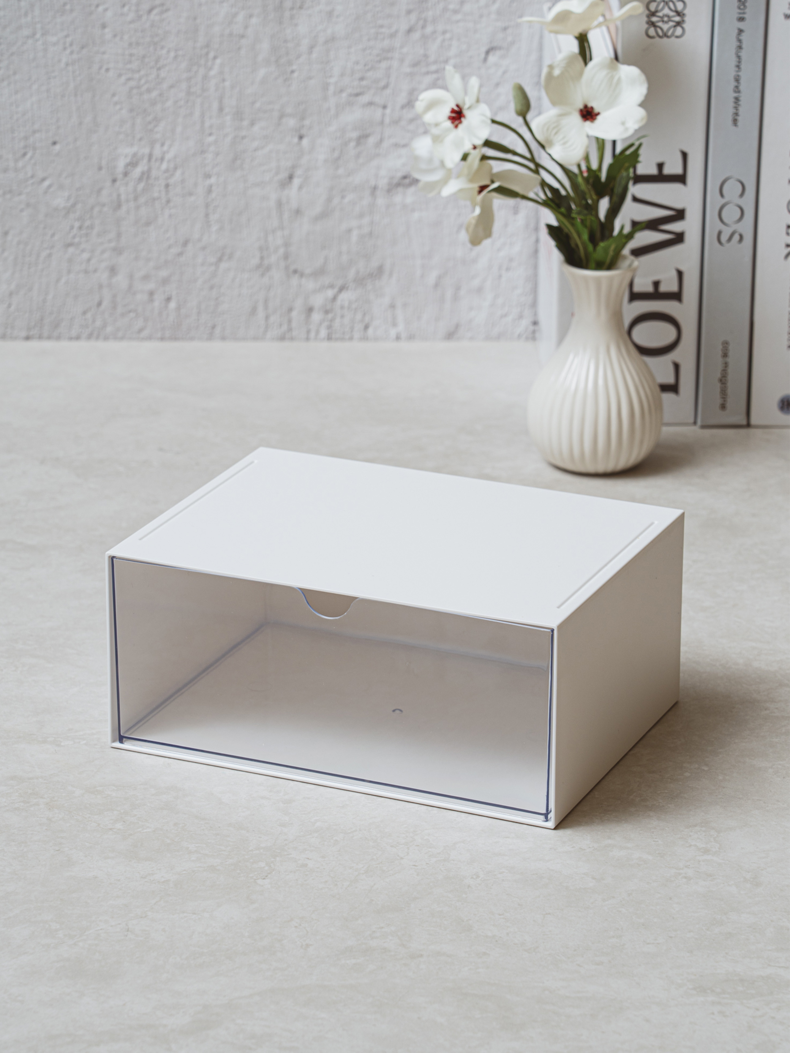 1-compartment stackable dresser